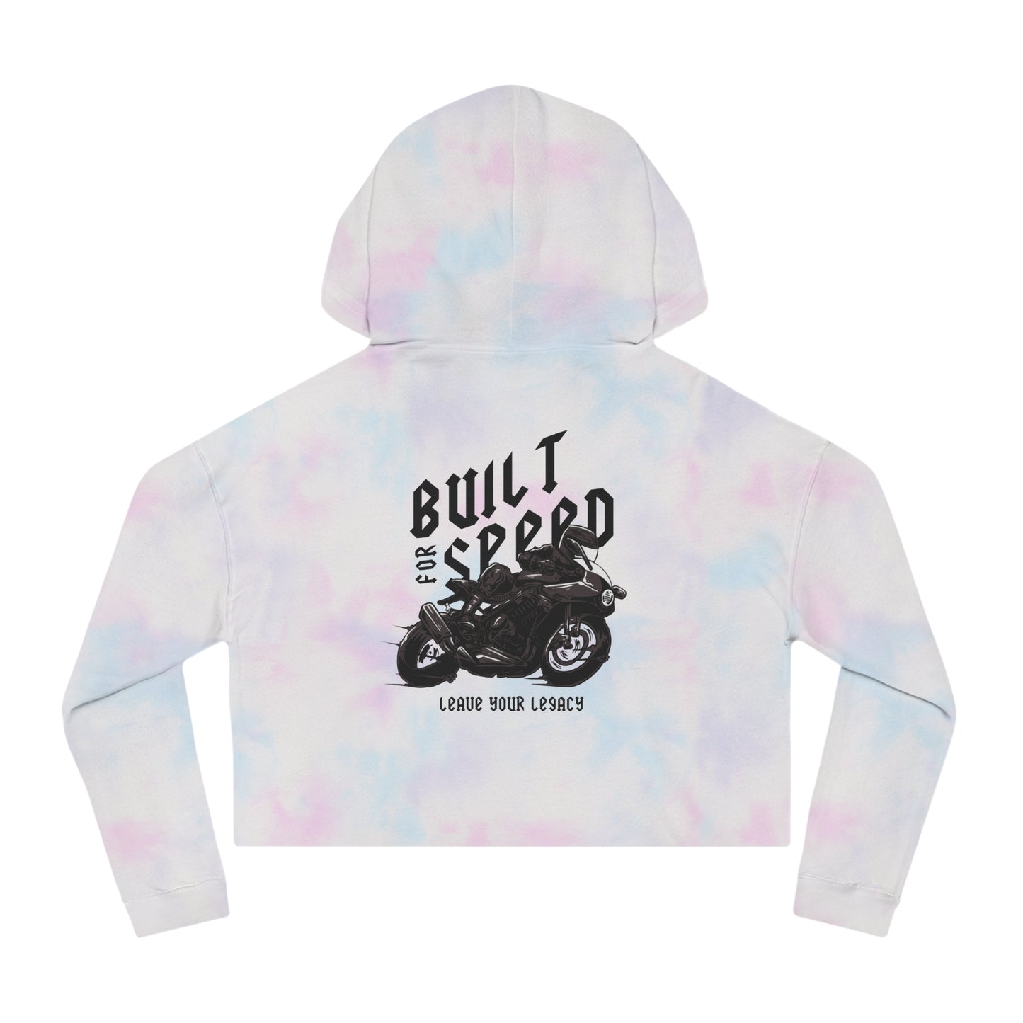 Women's 'Built For Speed' Cropped Hoodie