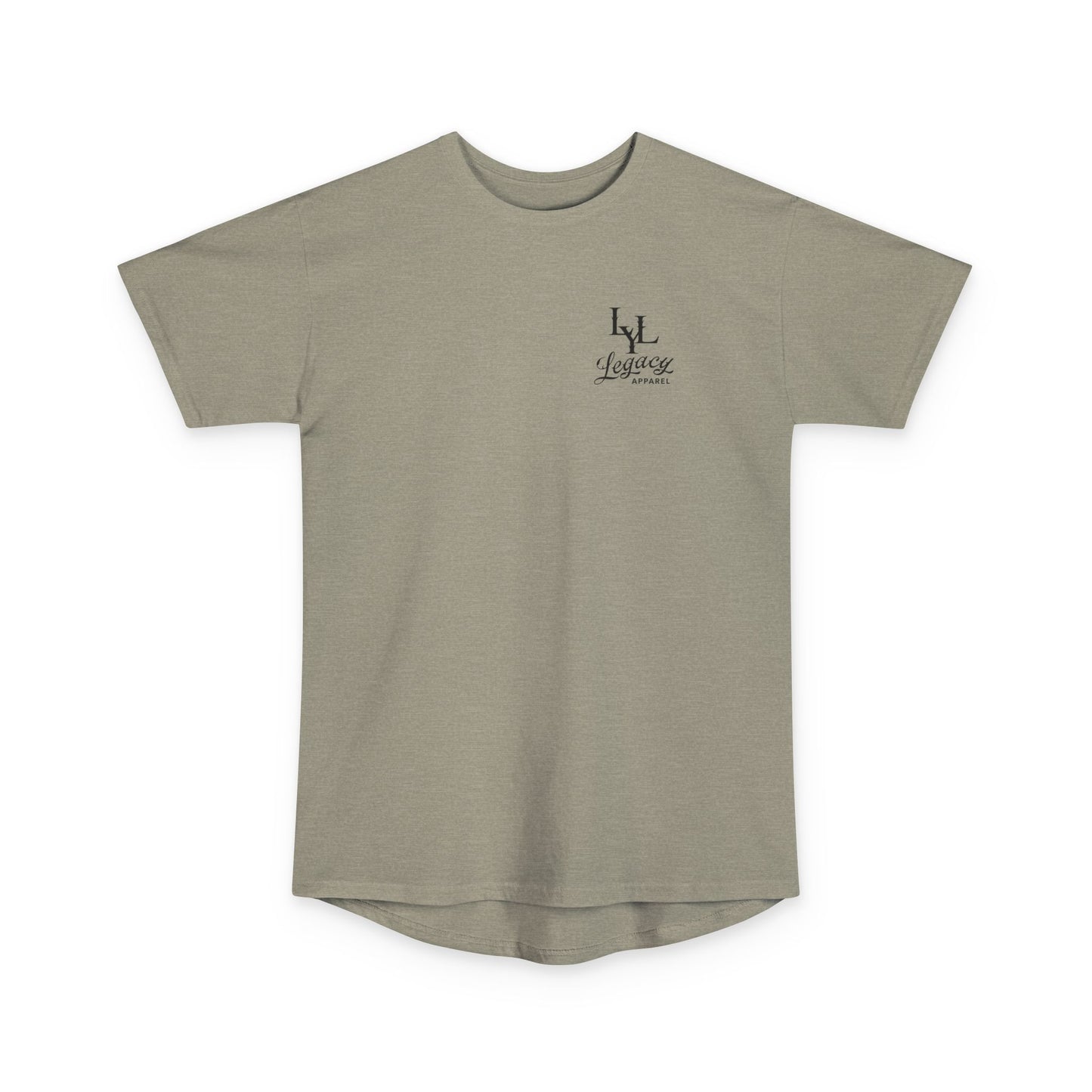 Men's 'Distorted Skull' Super Long Body Tee