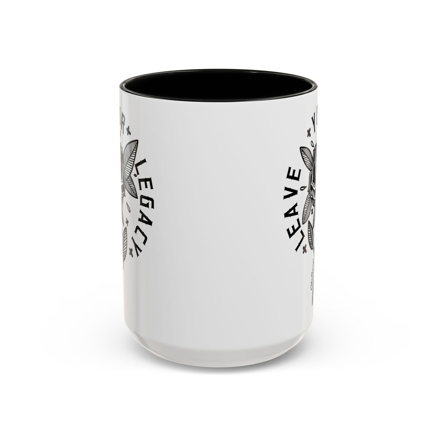 'Rose Stem' 15oz Accent Coffee Mug