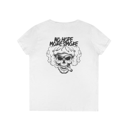 Women's 'No Hope More Smoke' V-Neck T-Shirt