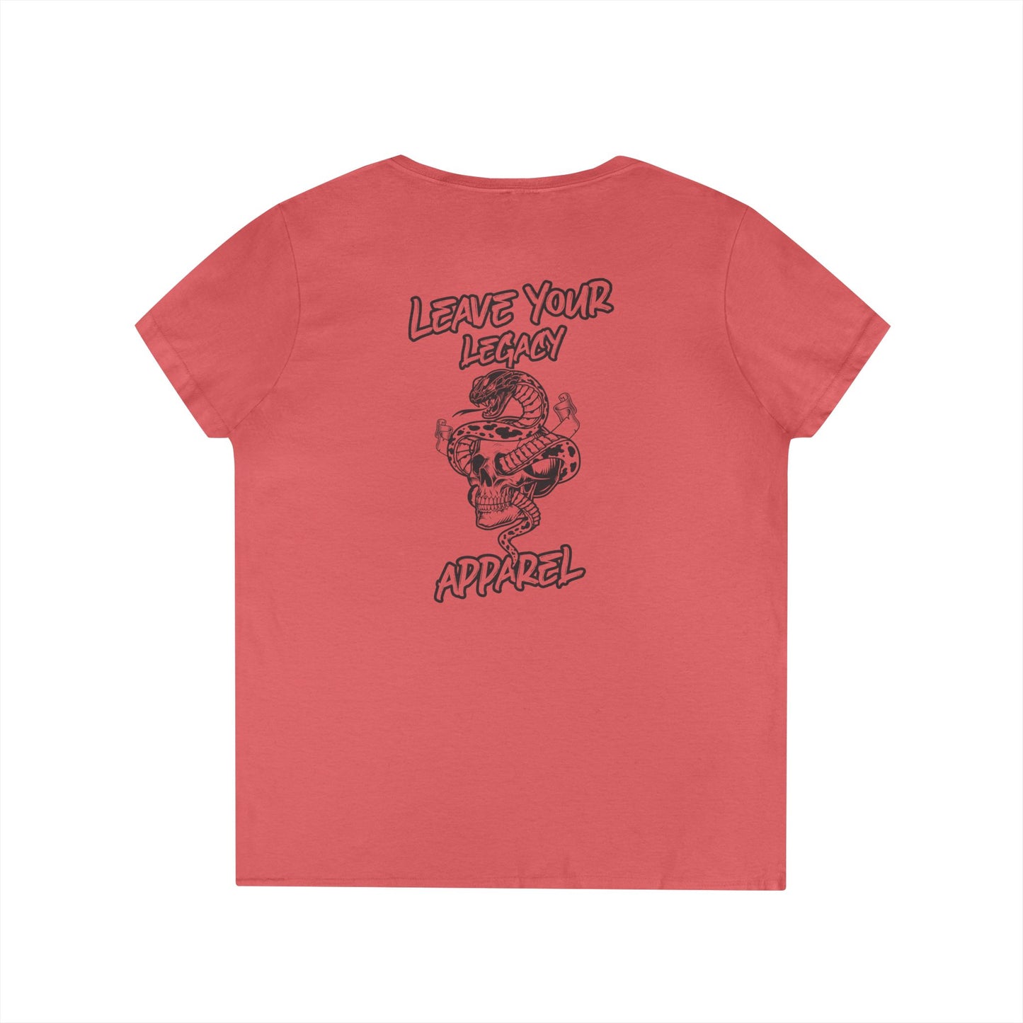 Women's 'Legacy Snake' V-Neck T-Shirt