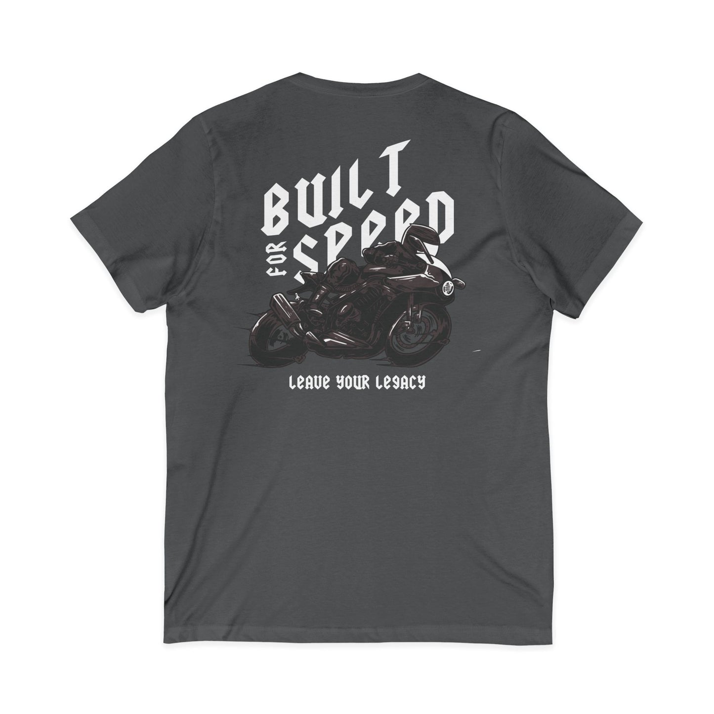 Men's 'Built For Speed' V-Neck T-Shirt