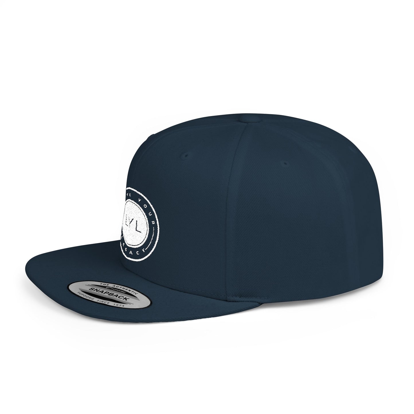 Flat Brim 'Bullet' Snapback