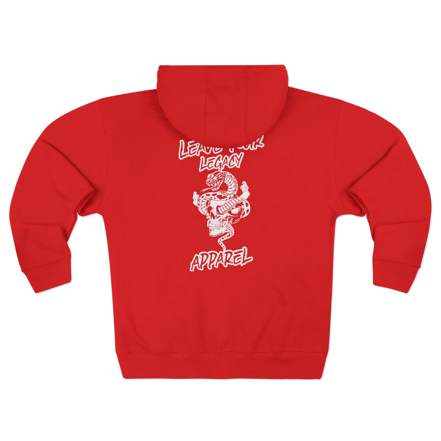 Unisex 'Legacy Snake' Zip Hoodie