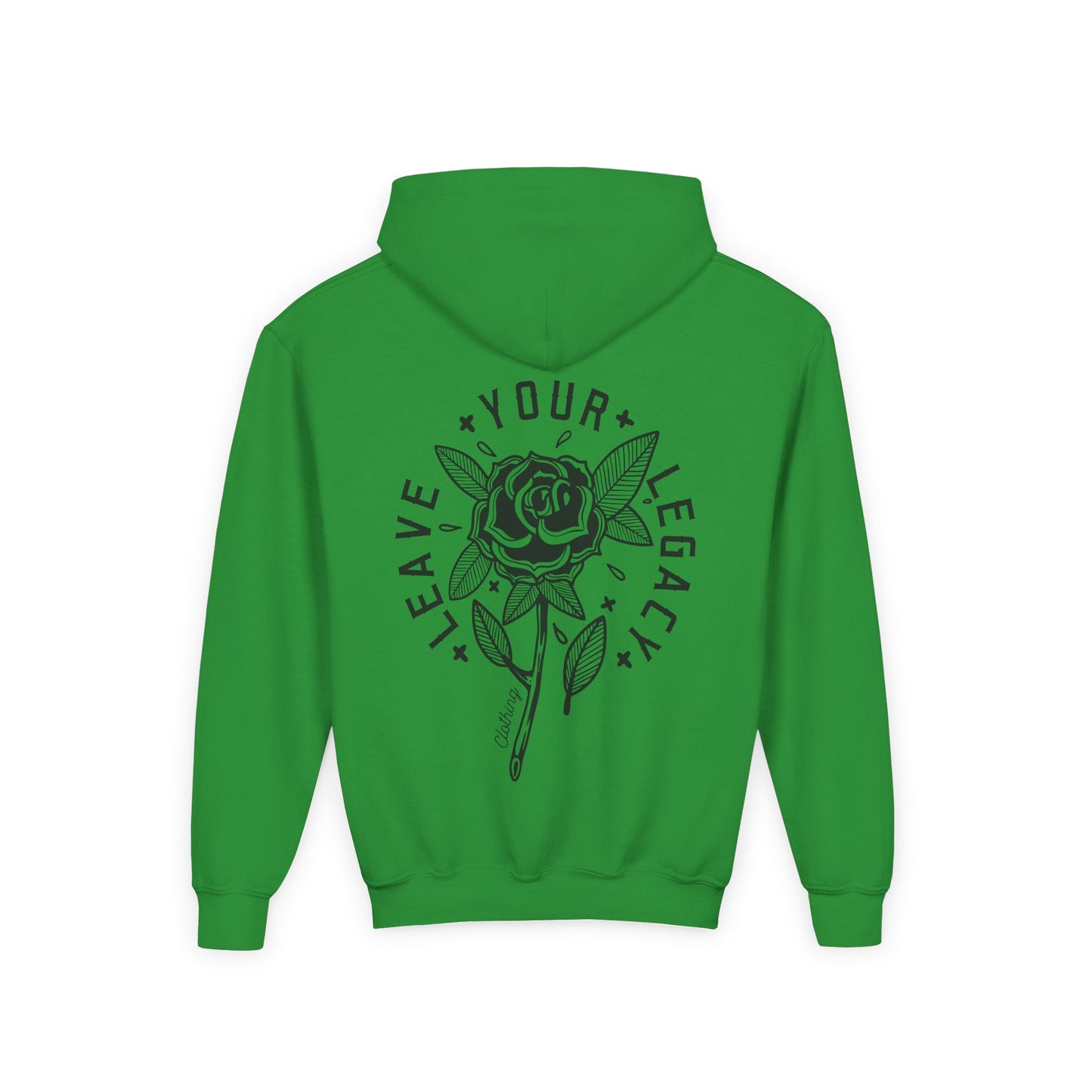 Youth 'Rose Stem' Hoodie