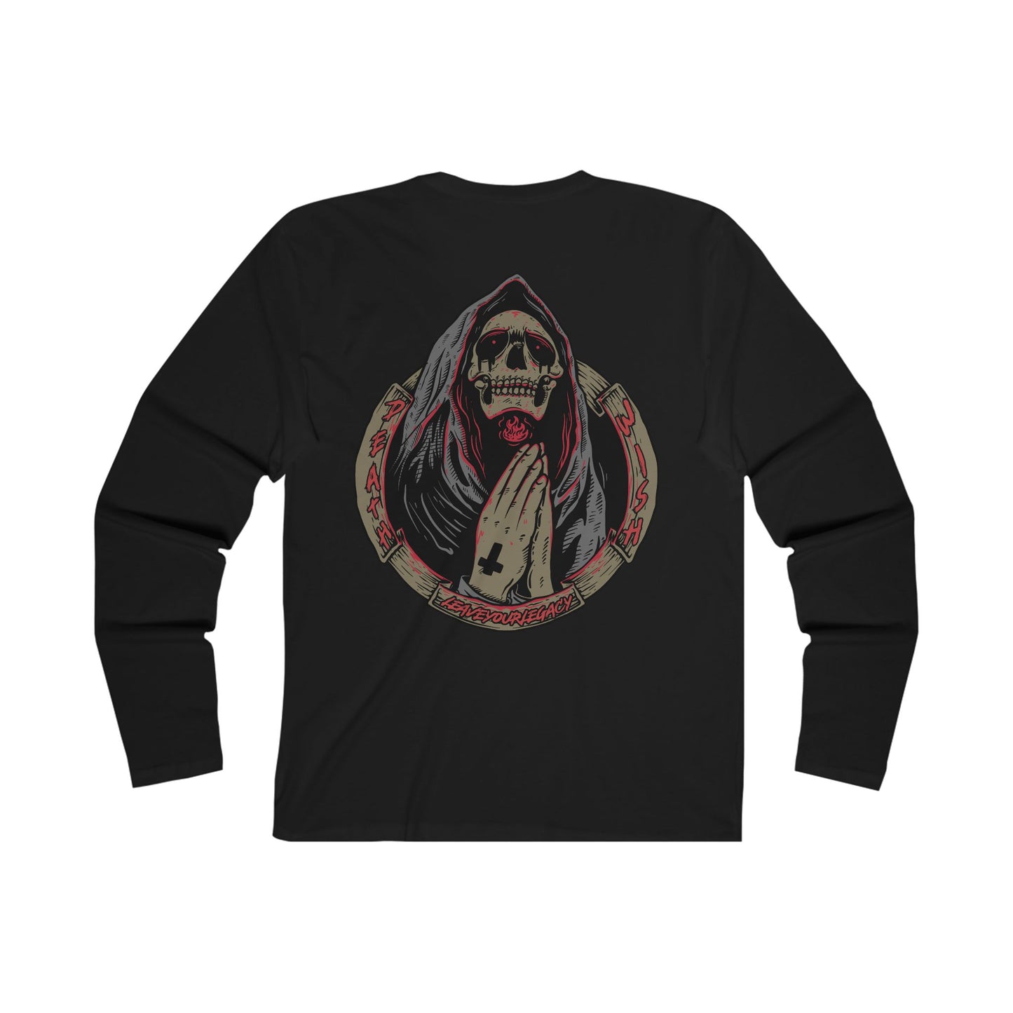 Men's 'Death Wish' Light Weight Long Sleeve
