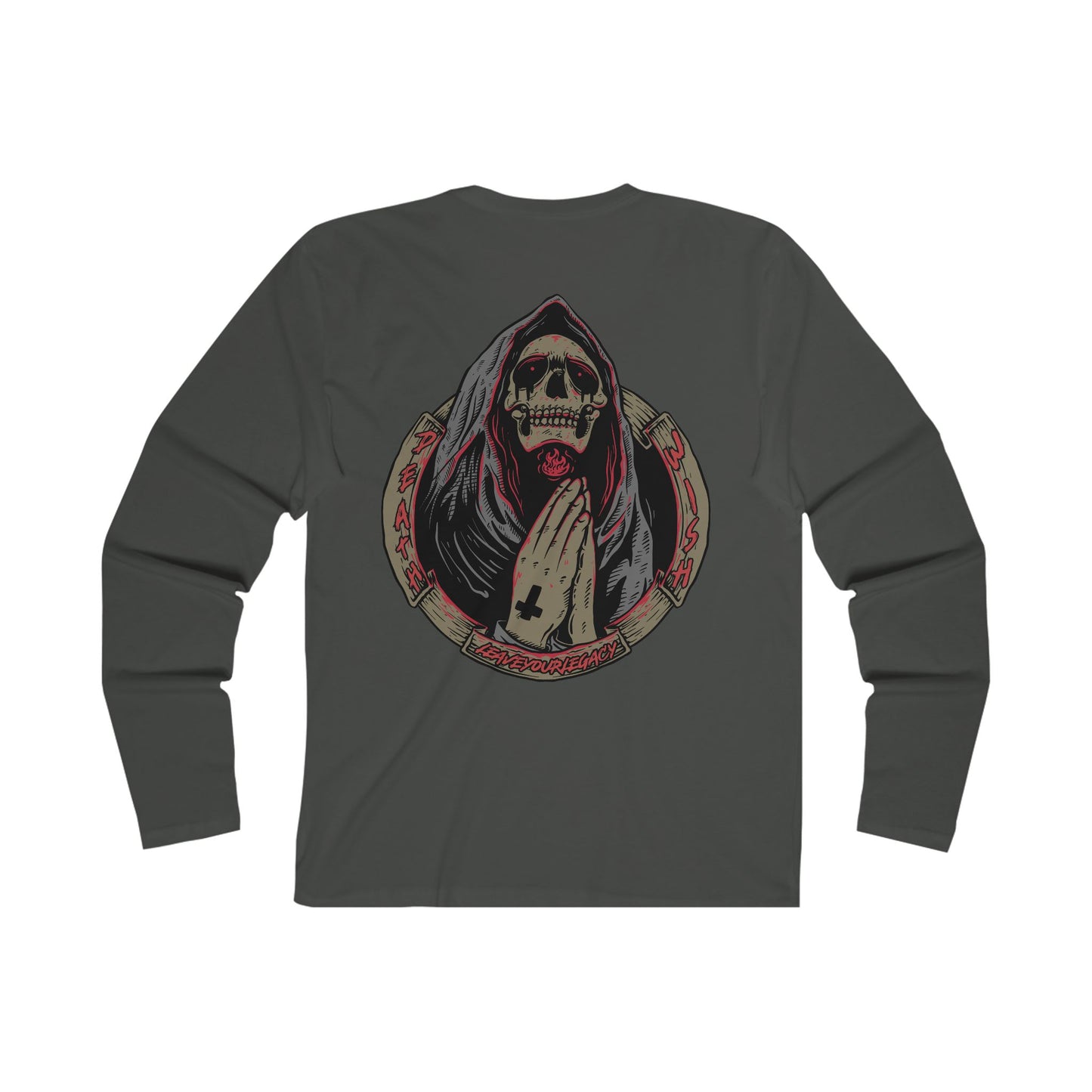 Men's 'Death Wish' Light Weight Long Sleeve