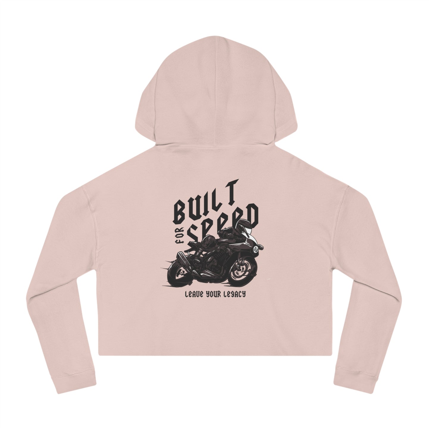 Women's 'Built For Speed' Cropped Hoodie
