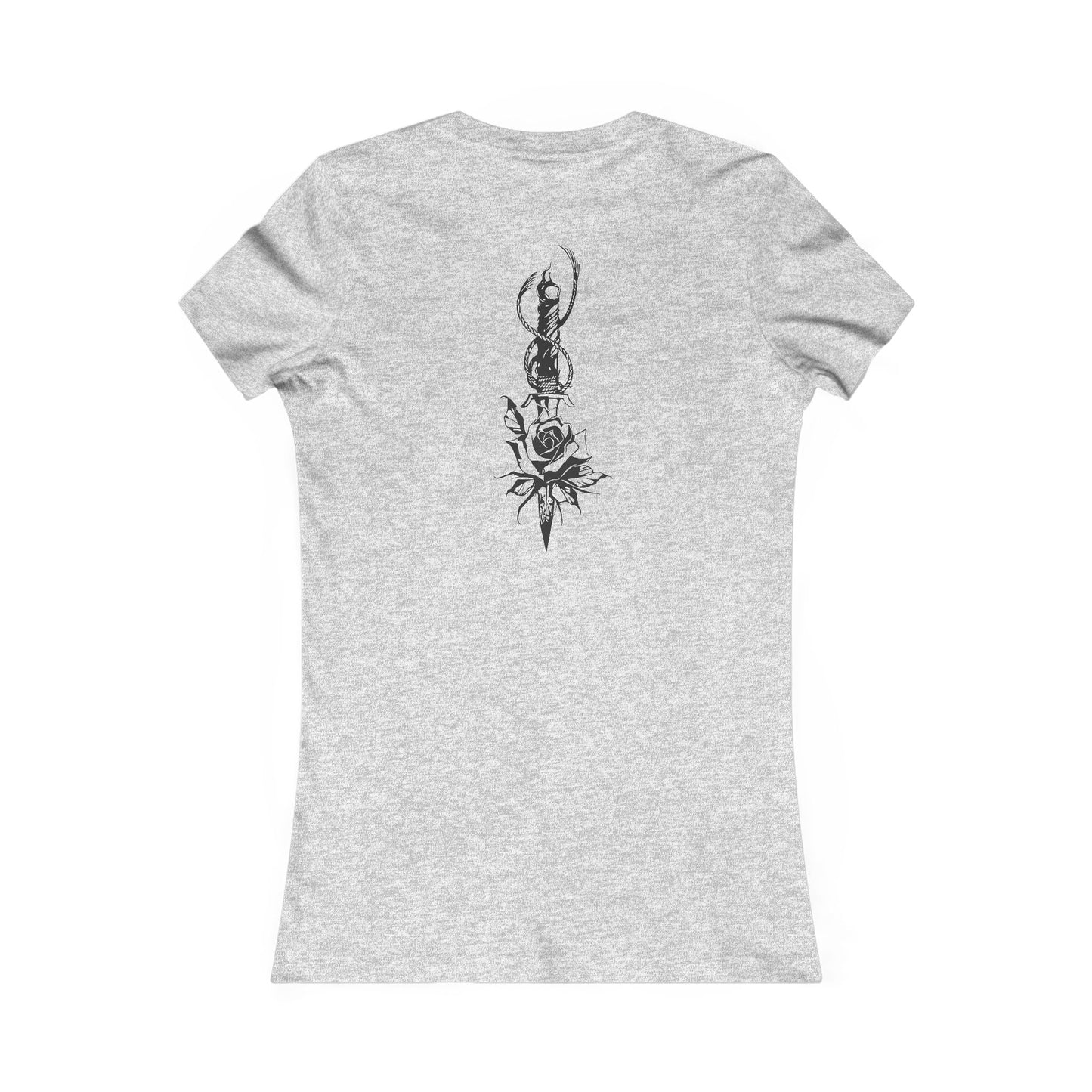 Women's 'Rose & Dagger' T-Shirt