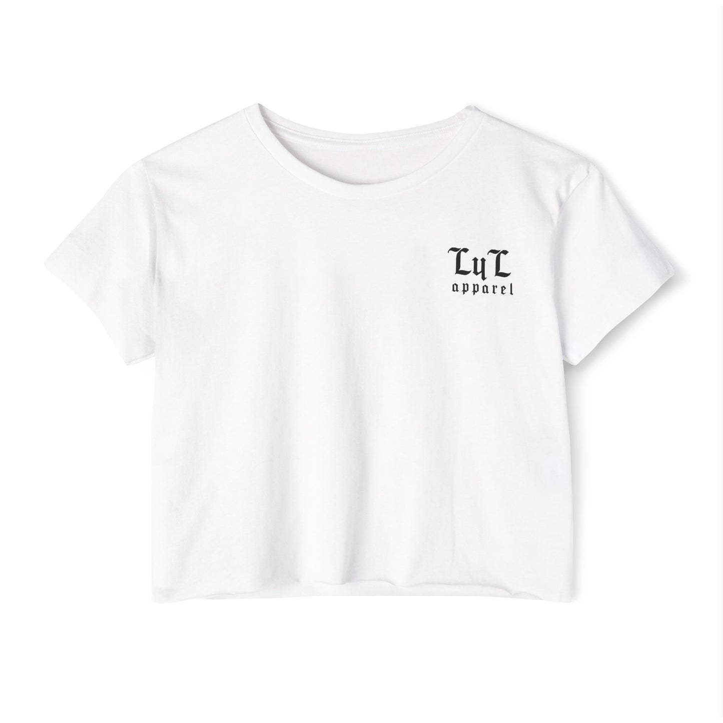 Women's 'Rose & Dagger' Crop Top