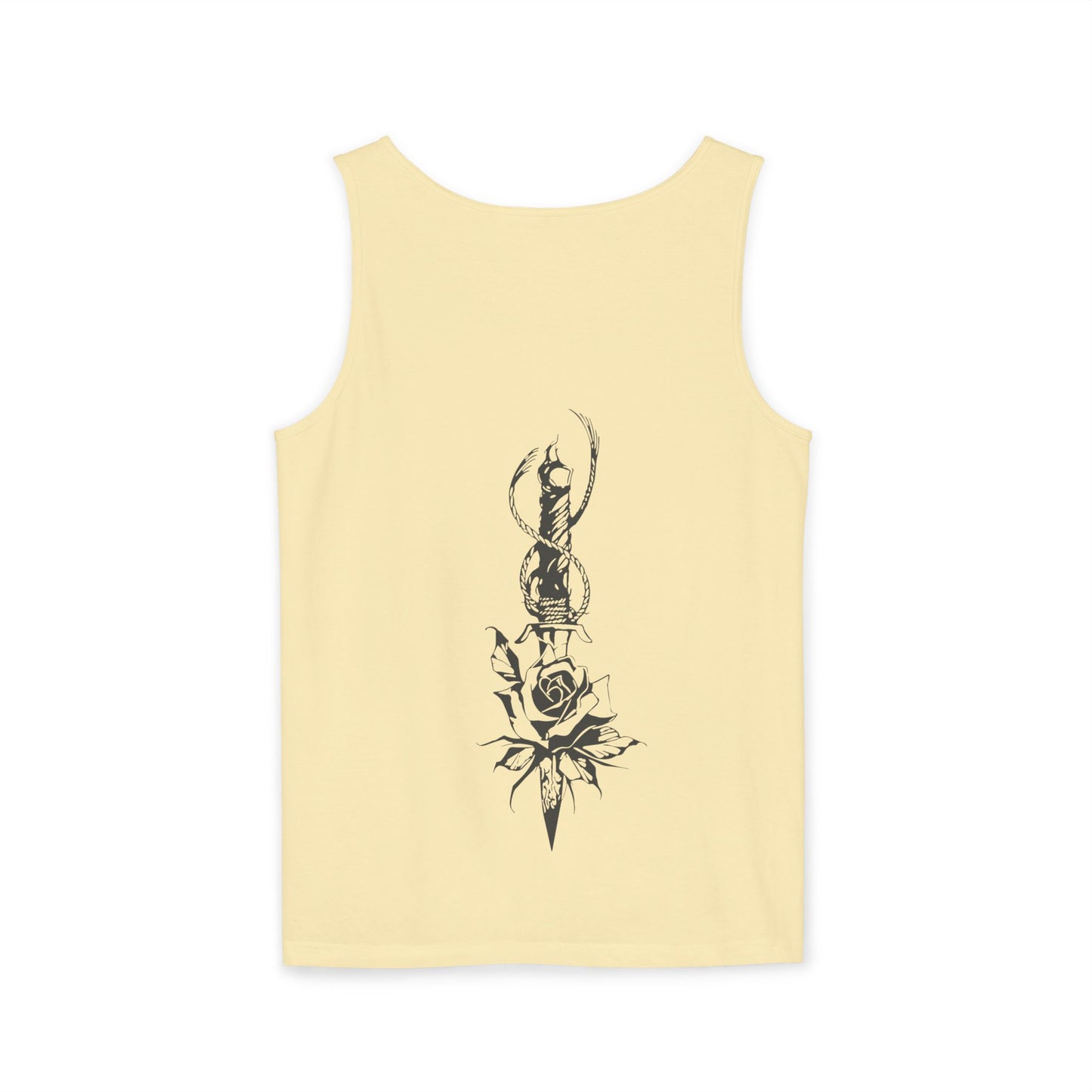 Unisex 'Rose & Dagger' Tank Top