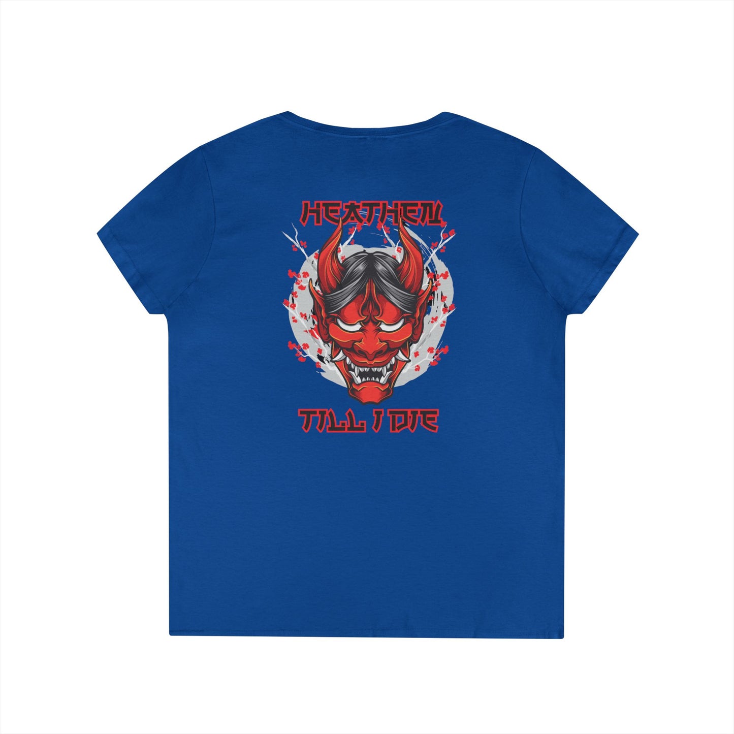 Women's 'Heathen' V-Neck T-Shirt