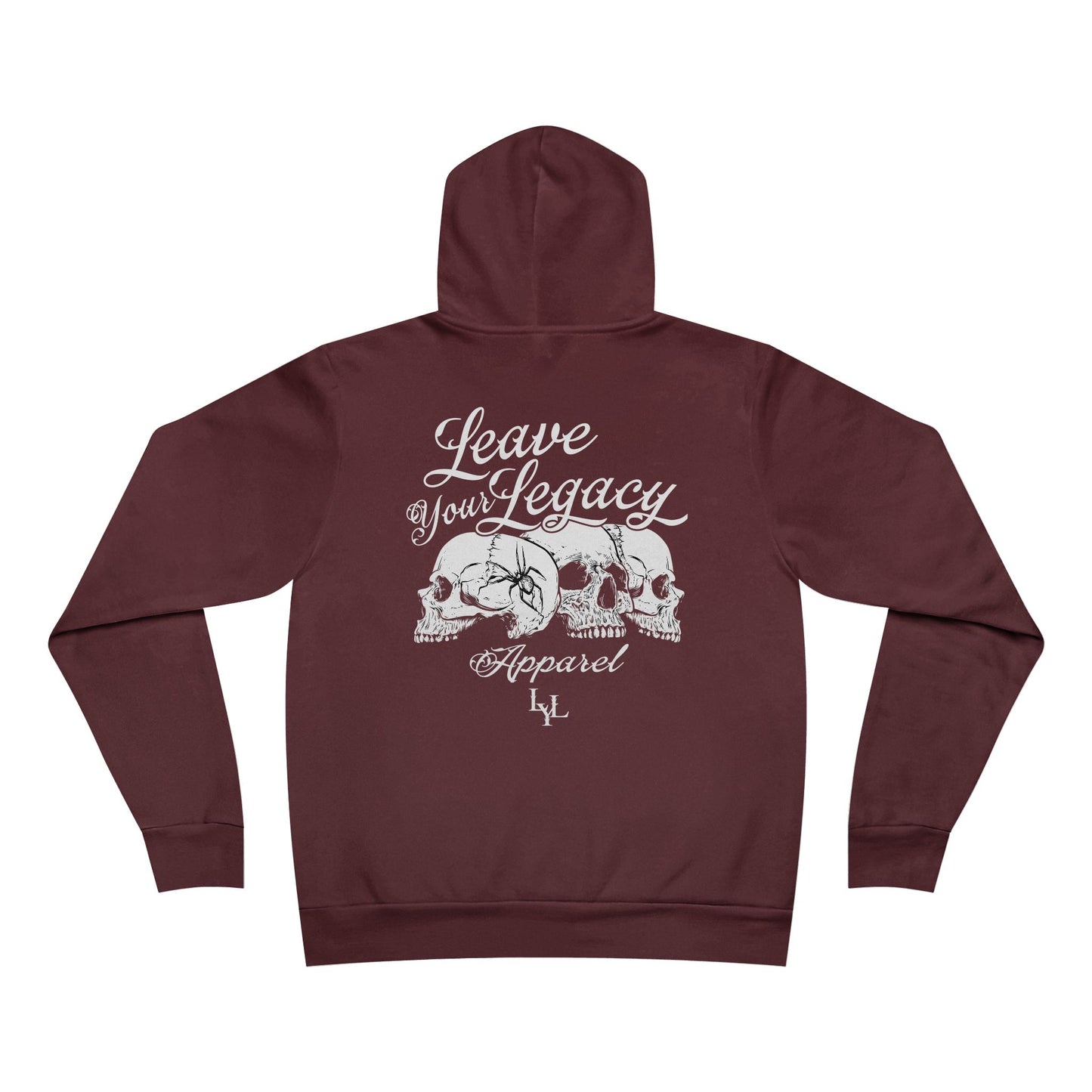 Unisex 'Distorted Skull' Hoodie