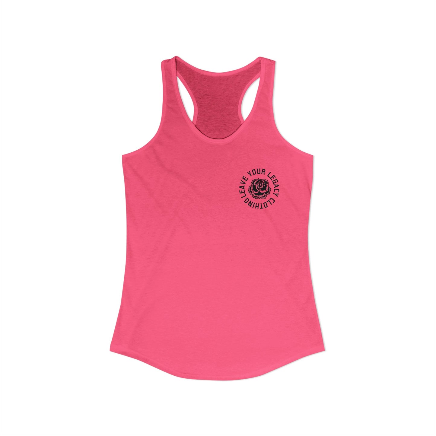 Women's 'Rose Stem' Racerback Tank