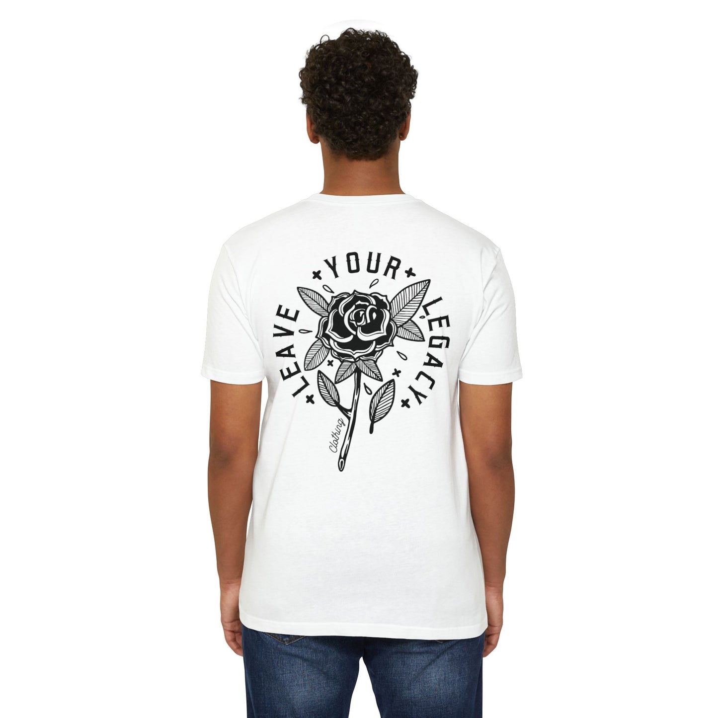 Men's 'Rose Stem'  Tee