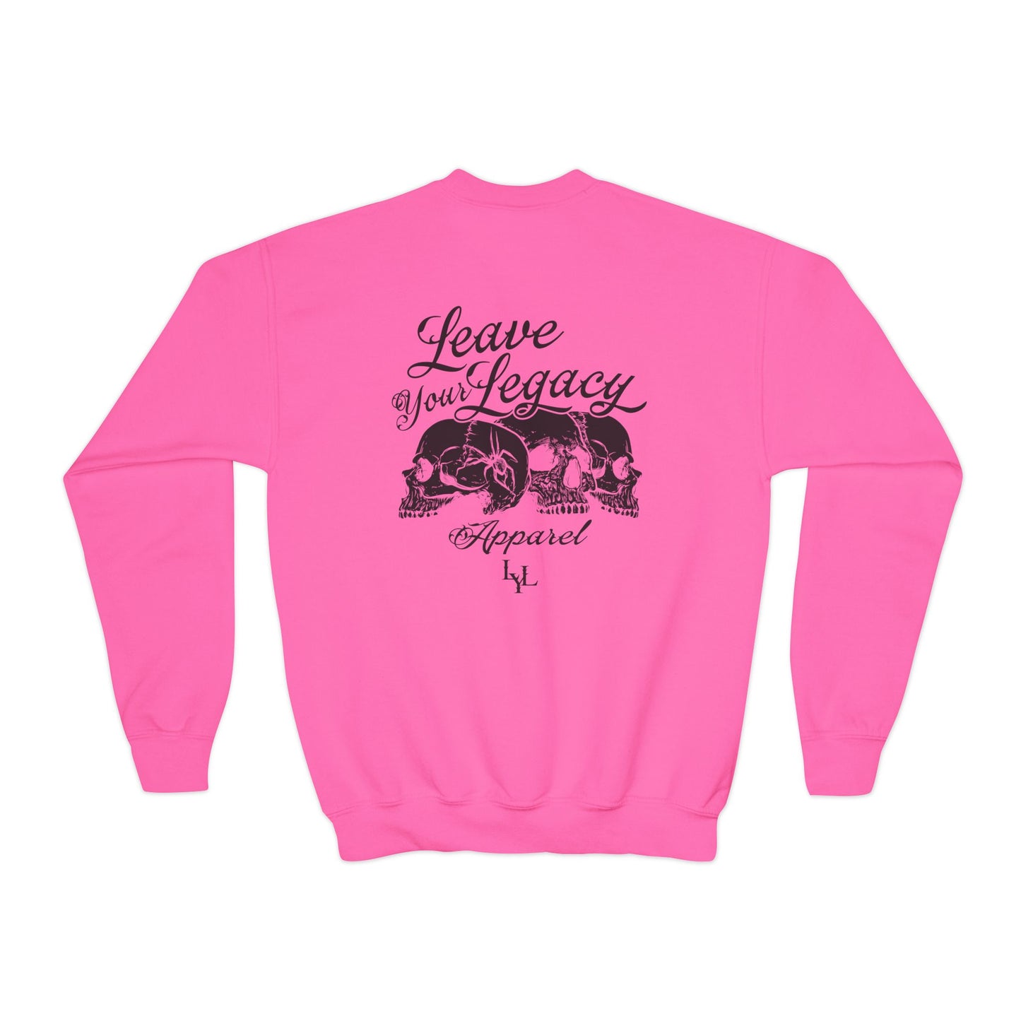 Youth 'Distorted Skull' Sweatshirt