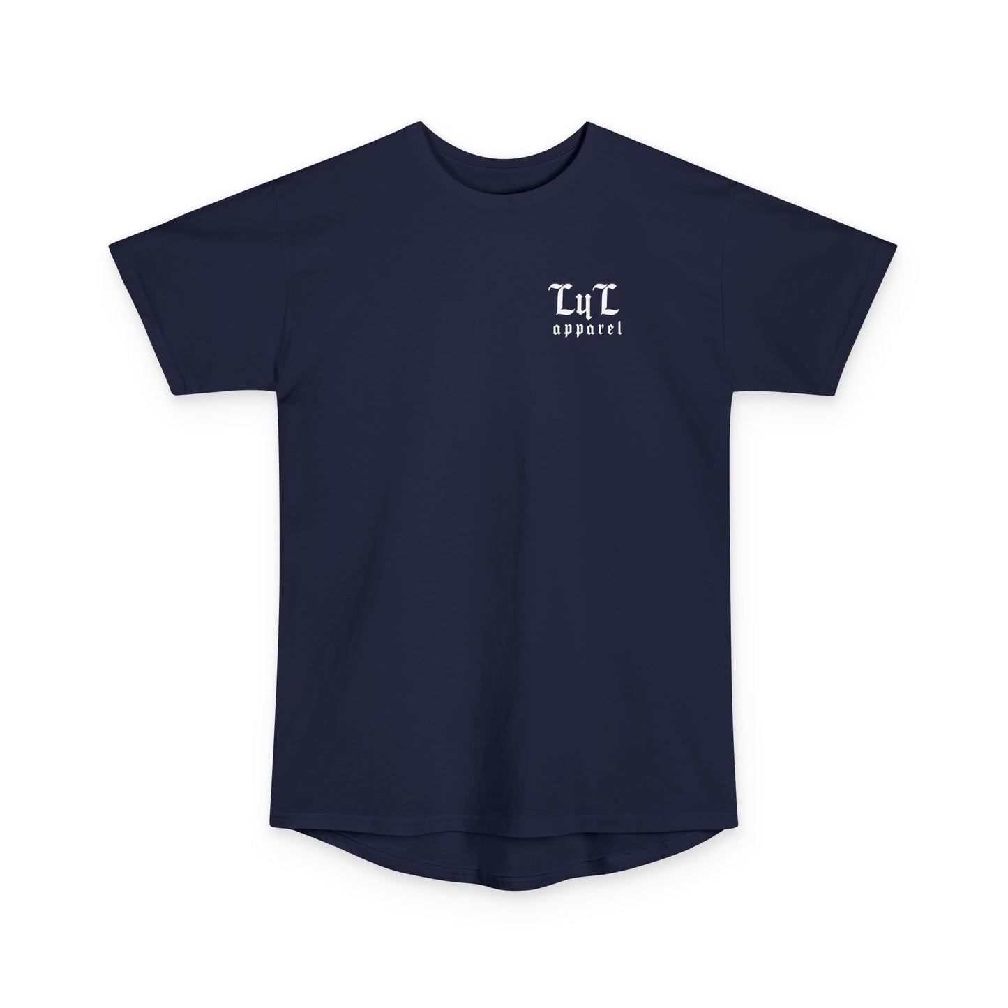 Men's 'Rose & Dagger' Super Long Body Tee