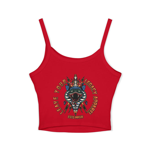 Women's 'Traditional Snake' Spaghetti Strap Tank