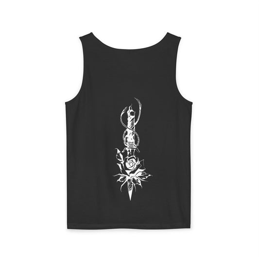 Unisex 'Rose & Dagger' Tank Top