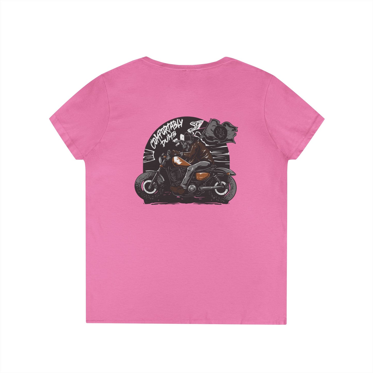 Women's 'Comfortably Dumb' V-Neck T-Shirt