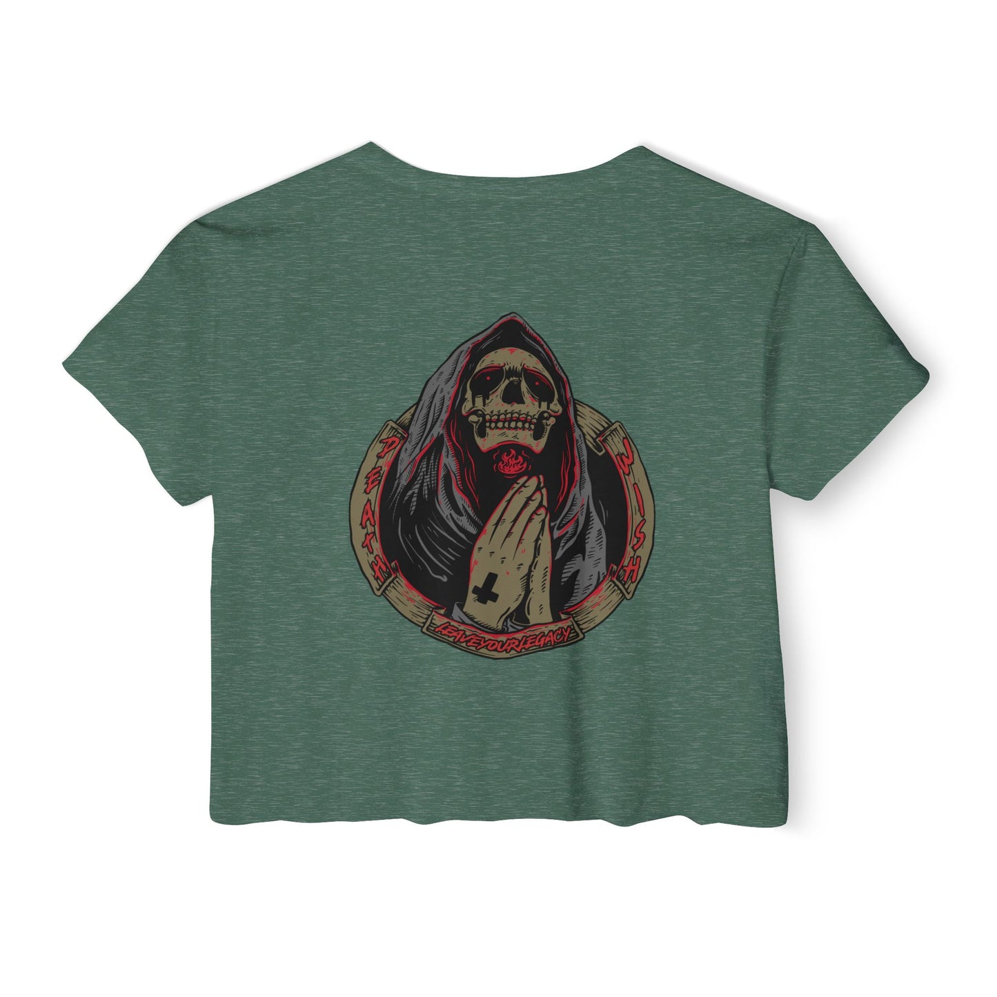 Women's 'Death Wish' Crop Top