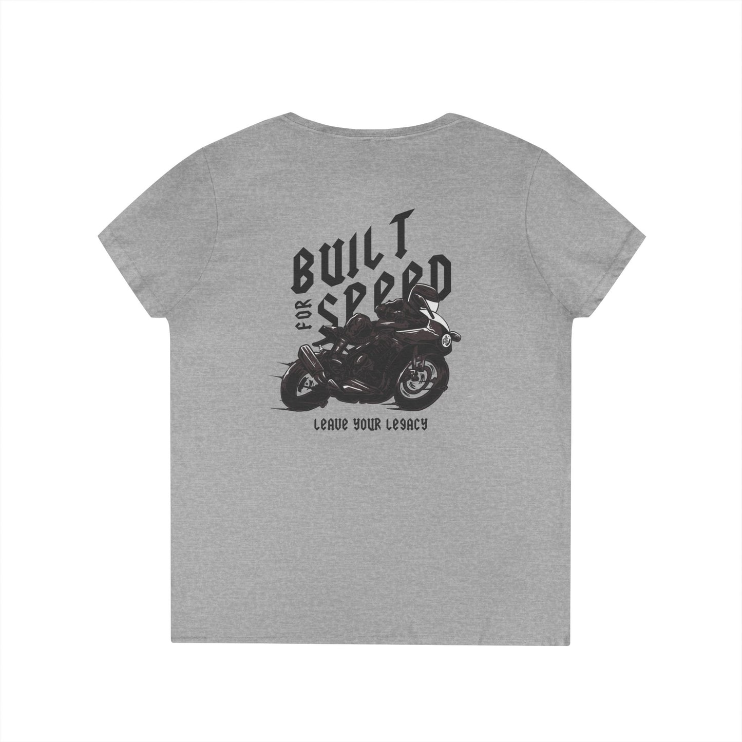 Women's 'Built For Speed' V-Neck T-Shirt