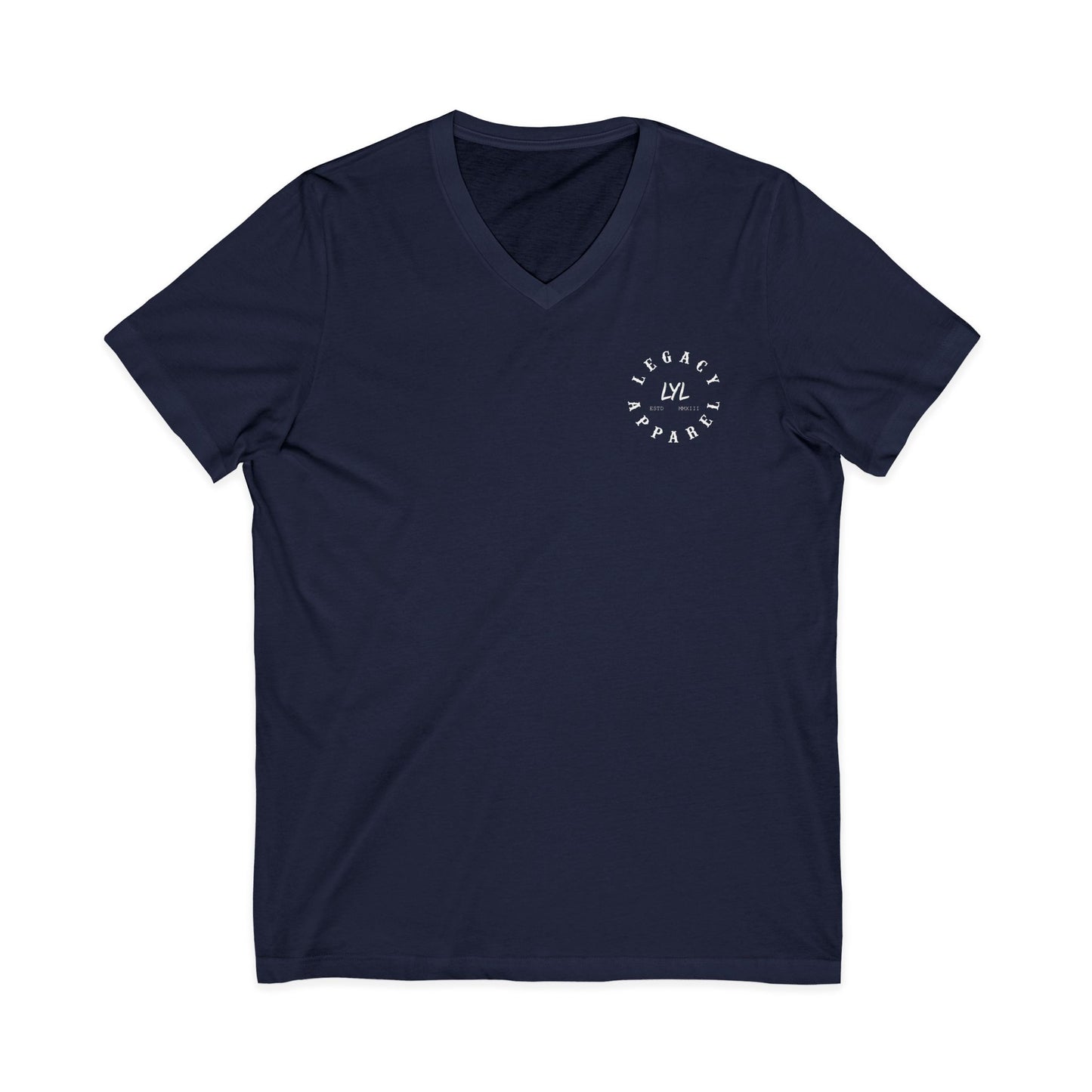 Men's 'Legacy Script' V-Neck T-Shirt