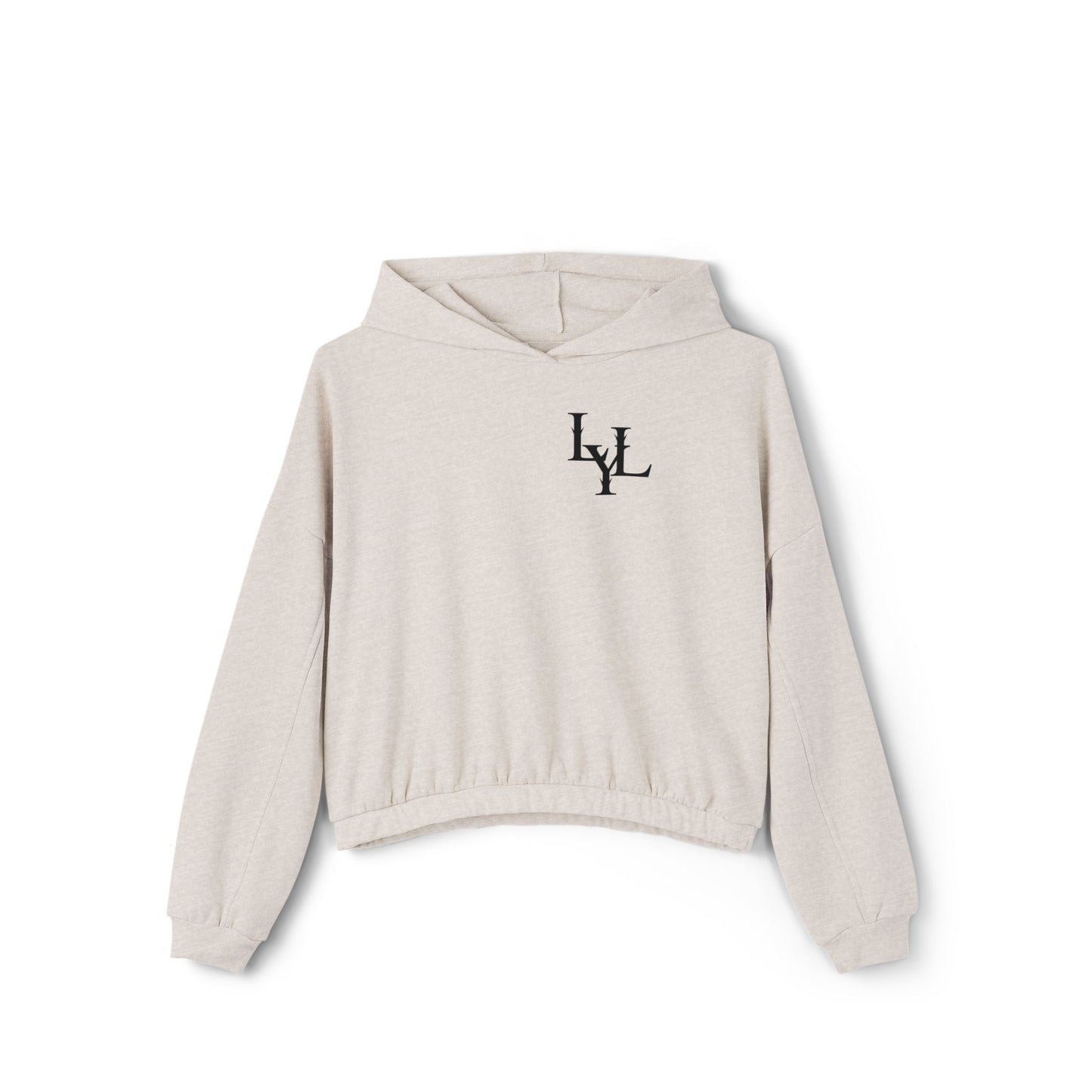 Women's 'Block LyL' Cinched Bottom Hoodie