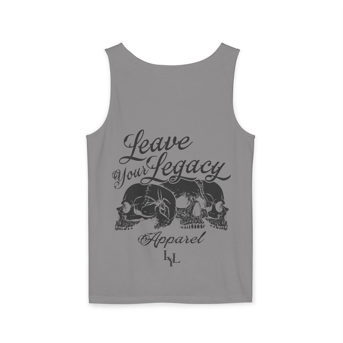 Unisex 'Distorted Skull' Tank Top