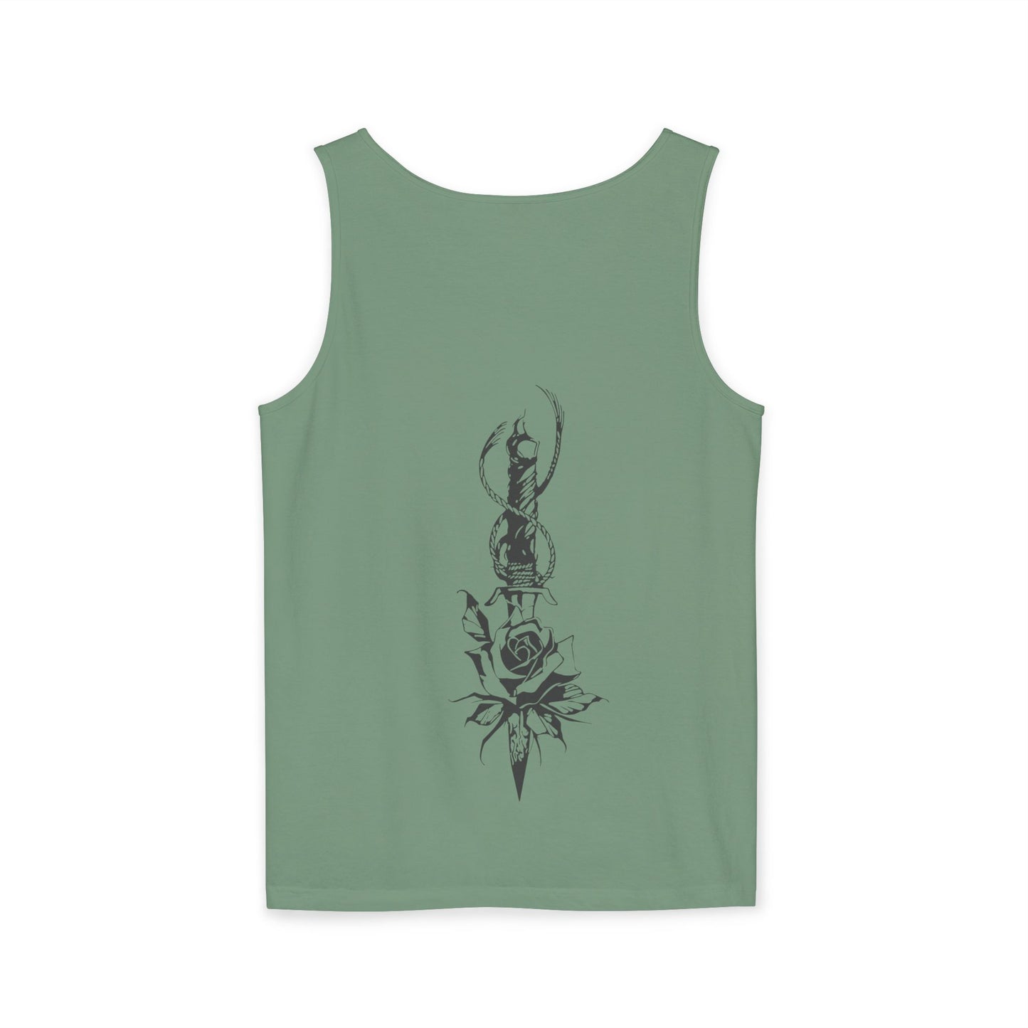 Unisex 'Rose & Dagger' Tank Top