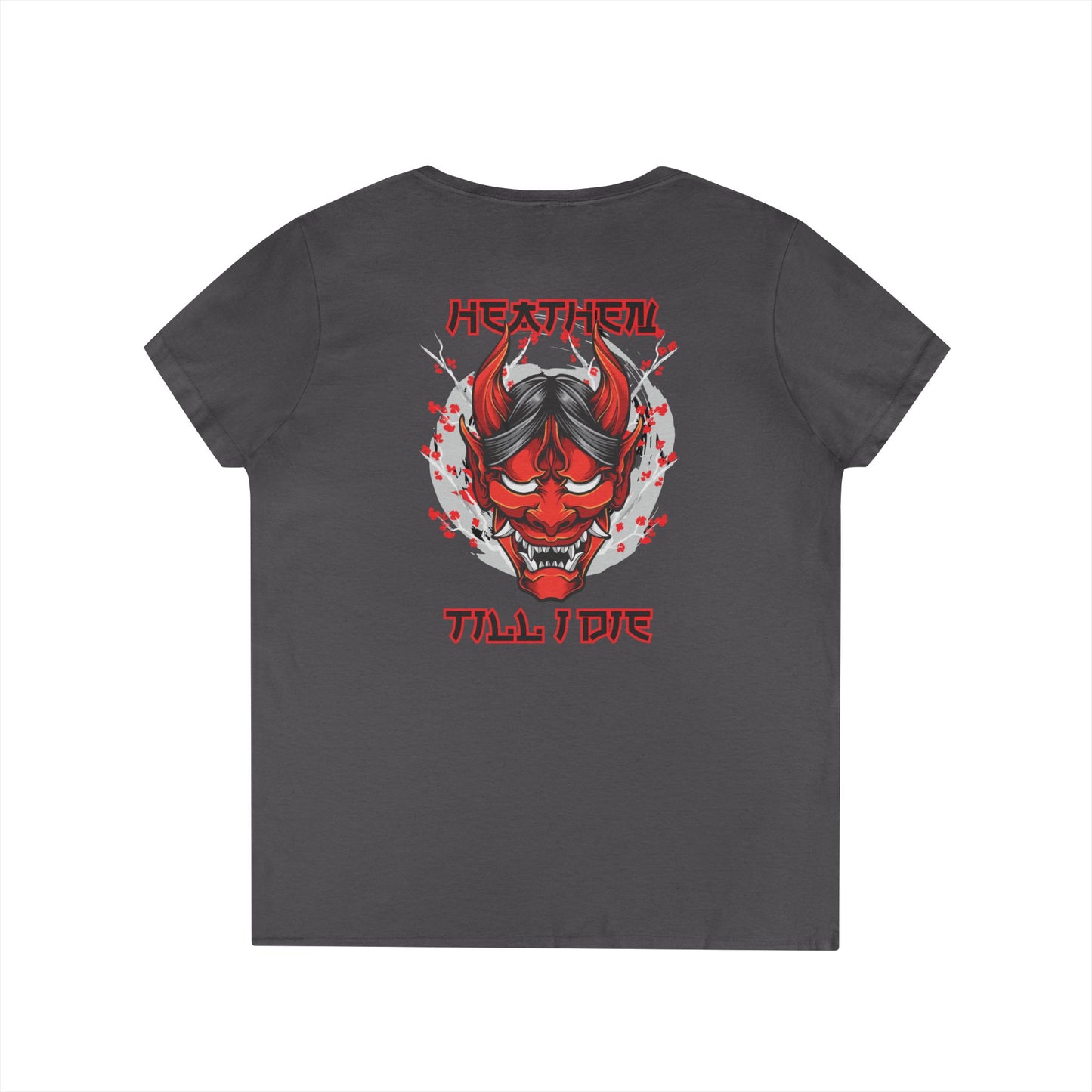 Women's 'Heathen' V-Neck T-Shirt