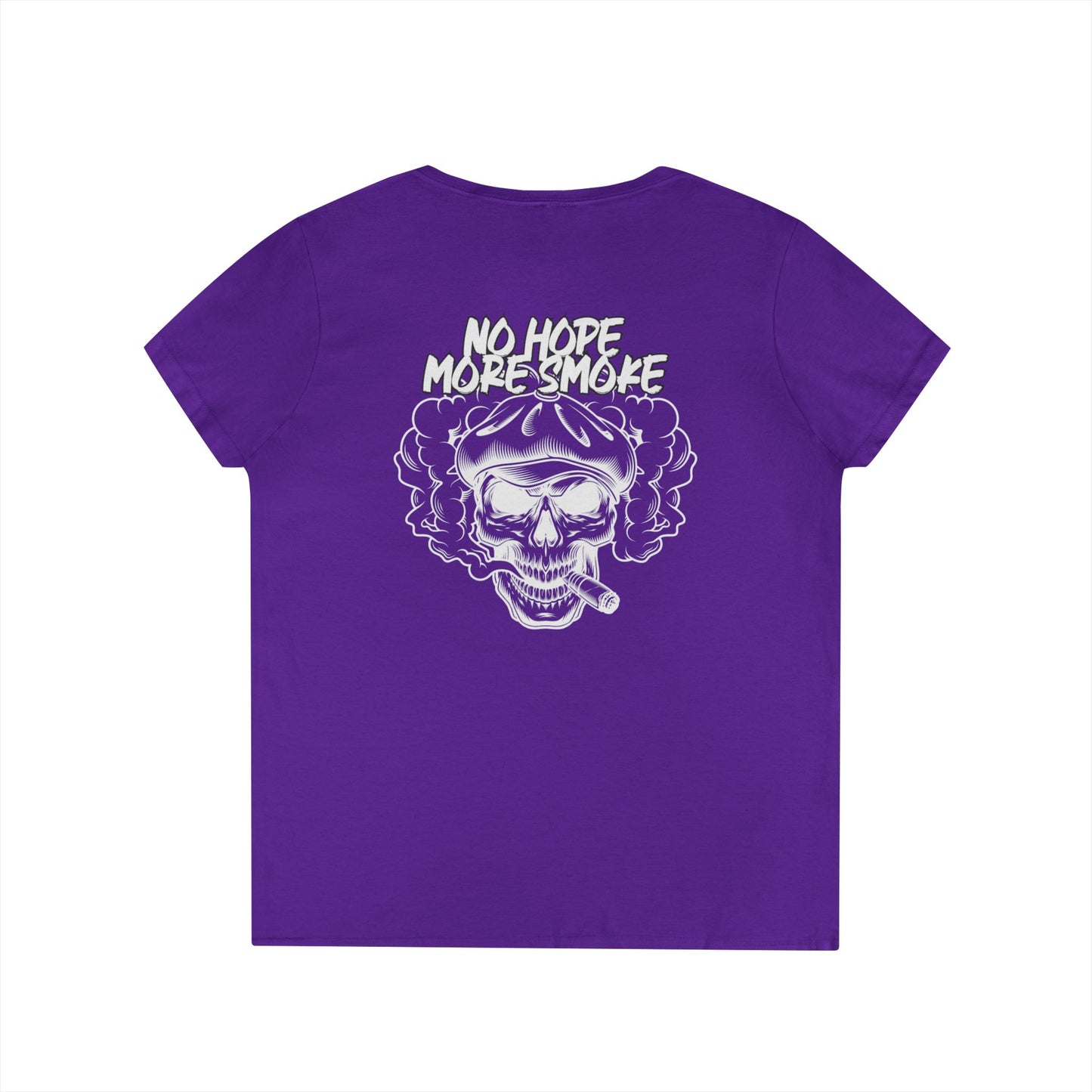 Women's 'No Hope More Smoke' V-Neck T-Shirt