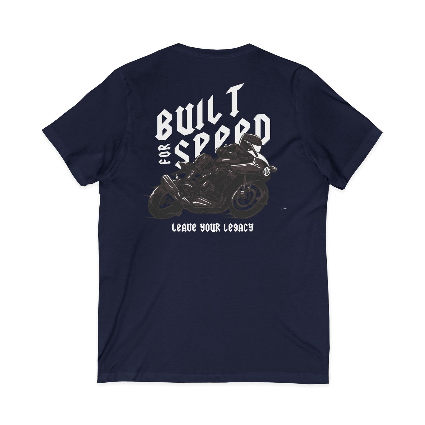 Men's 'Built For Speed' V-Neck T-Shirt