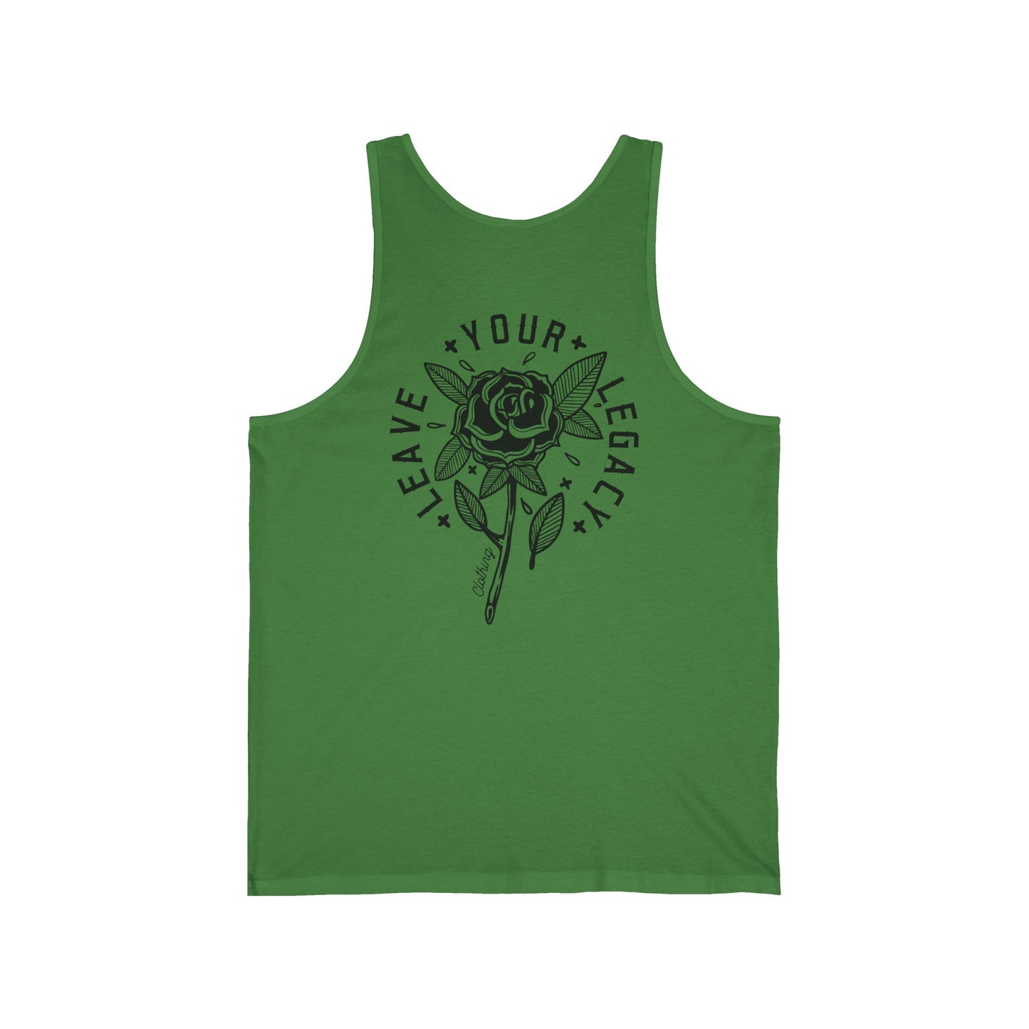 Men's 'Rose Stem' Tank Top