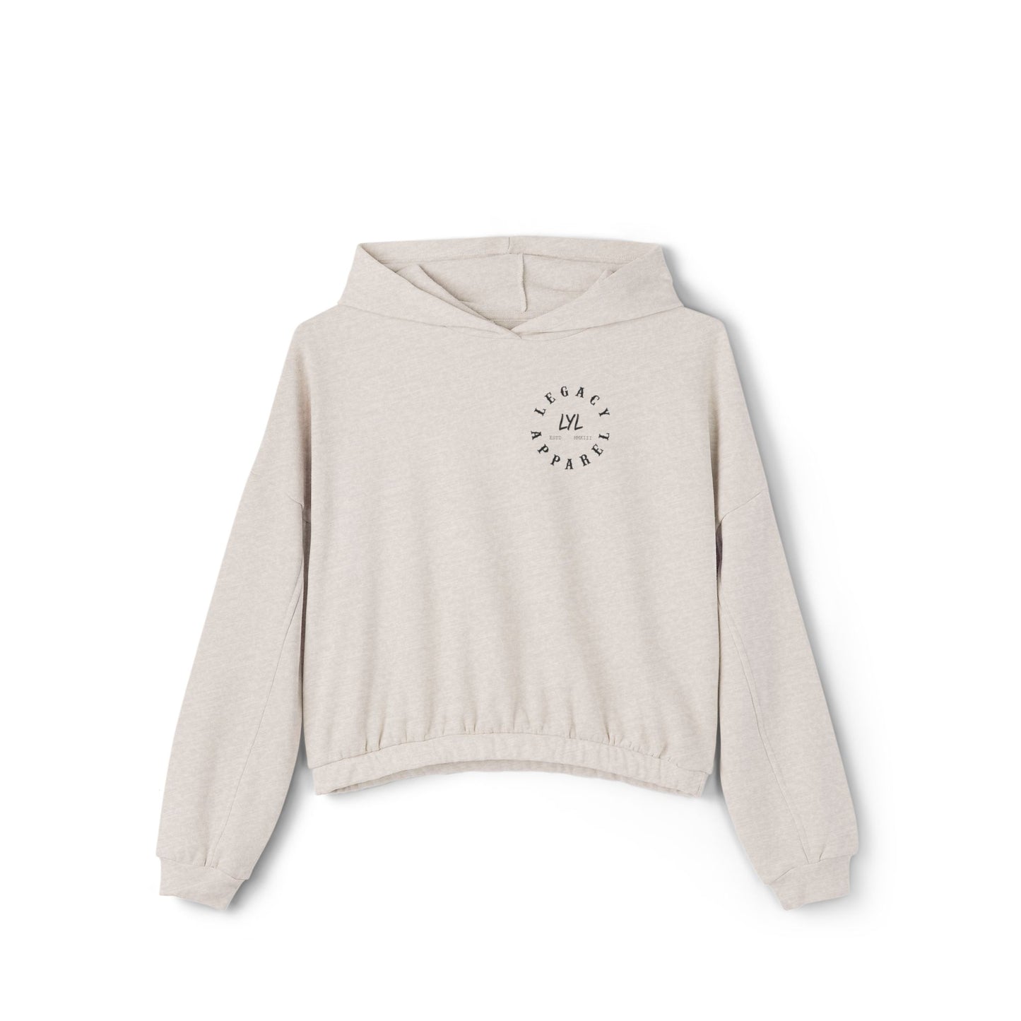 Women's 'Legacy Script' Cinched Bottom Hoodie