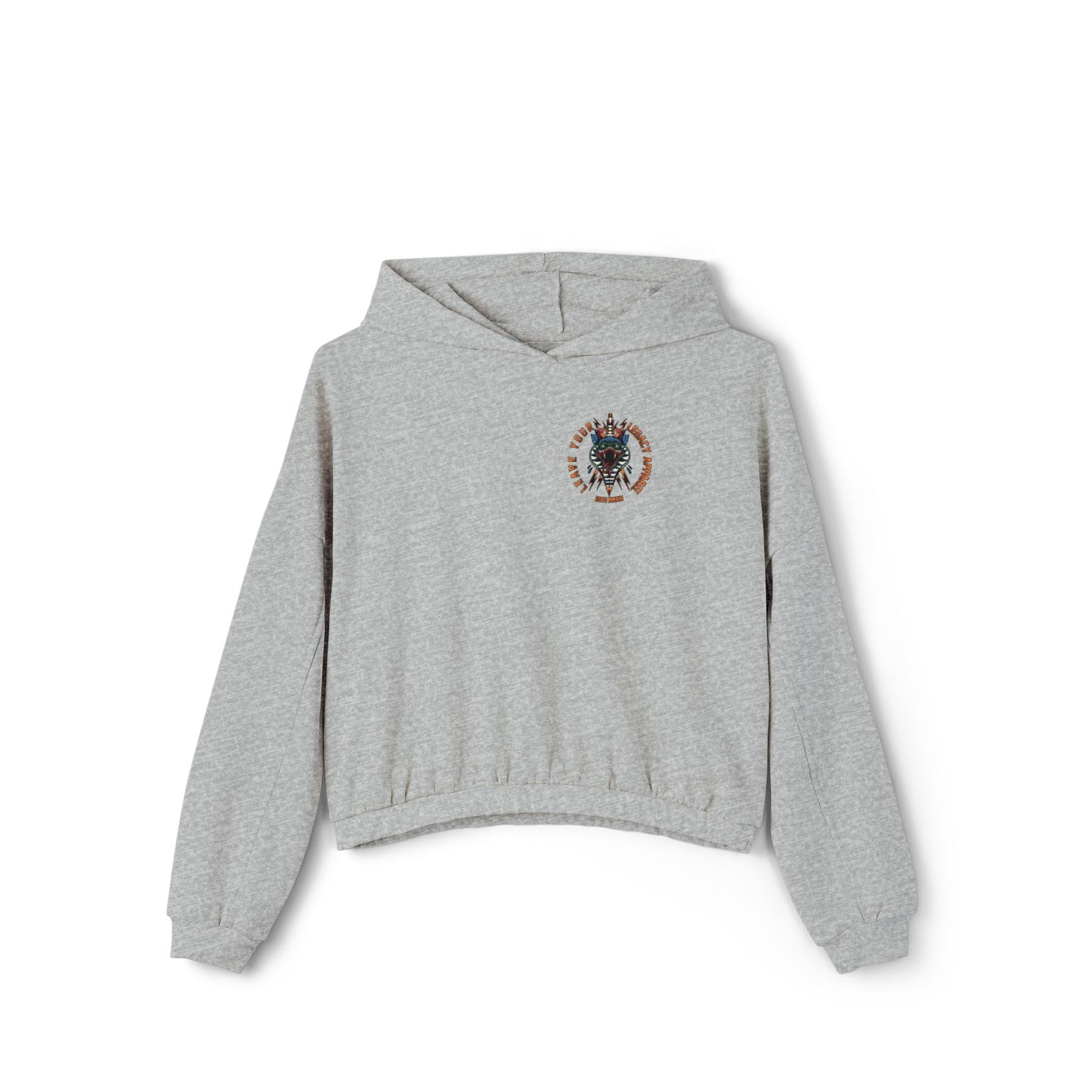 Women's 'Traditional Snake' Cinched Bottom Hoodie