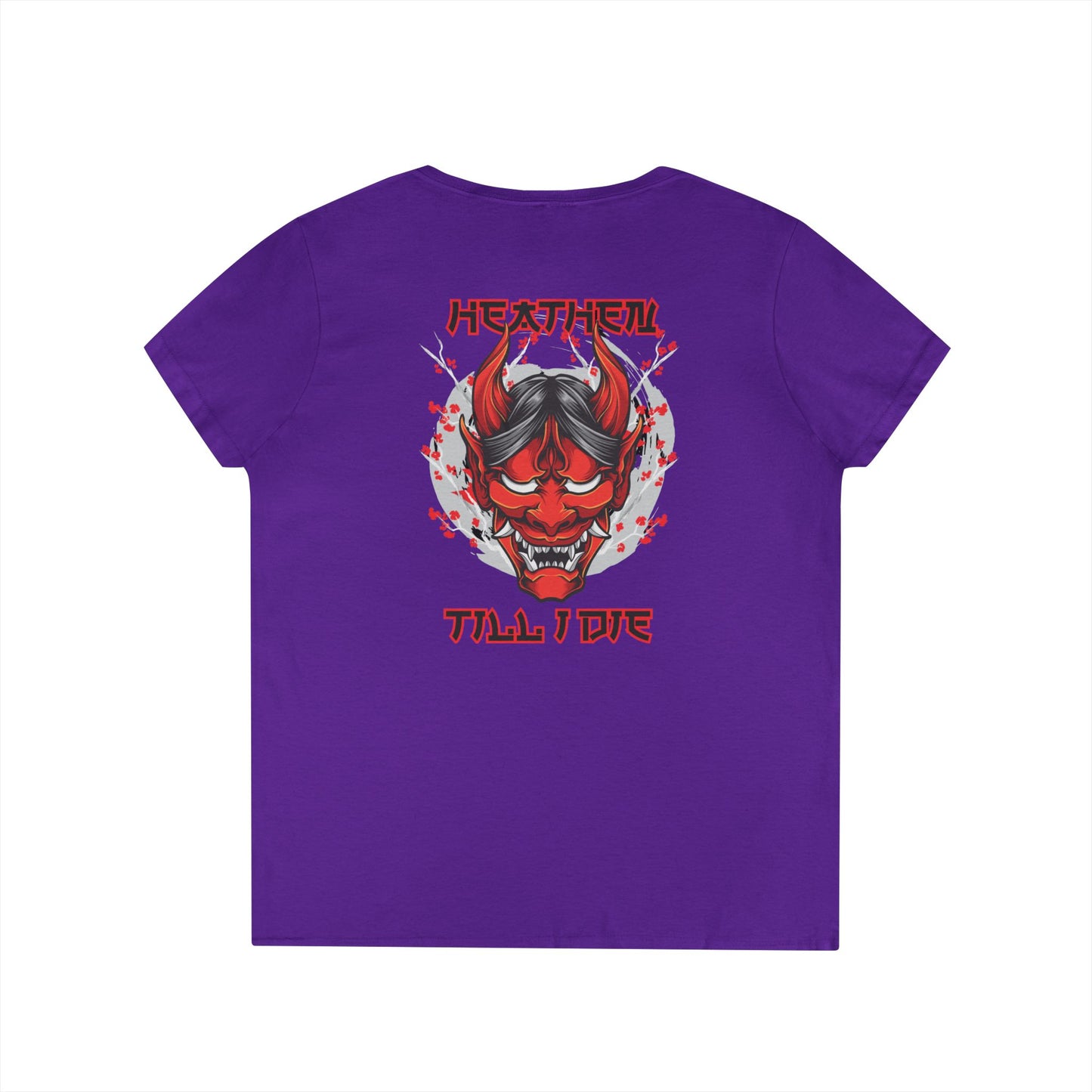 Women's 'Heathen' V-Neck T-Shirt