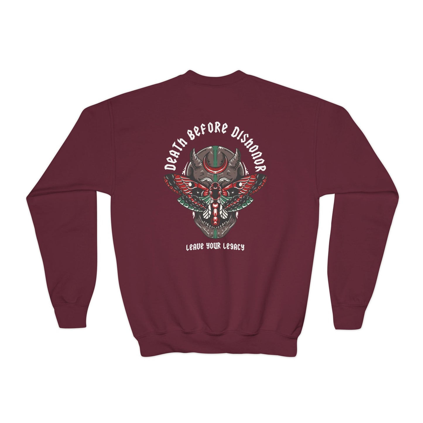 Youth 'Death Before Dishonor' Sweatshirt