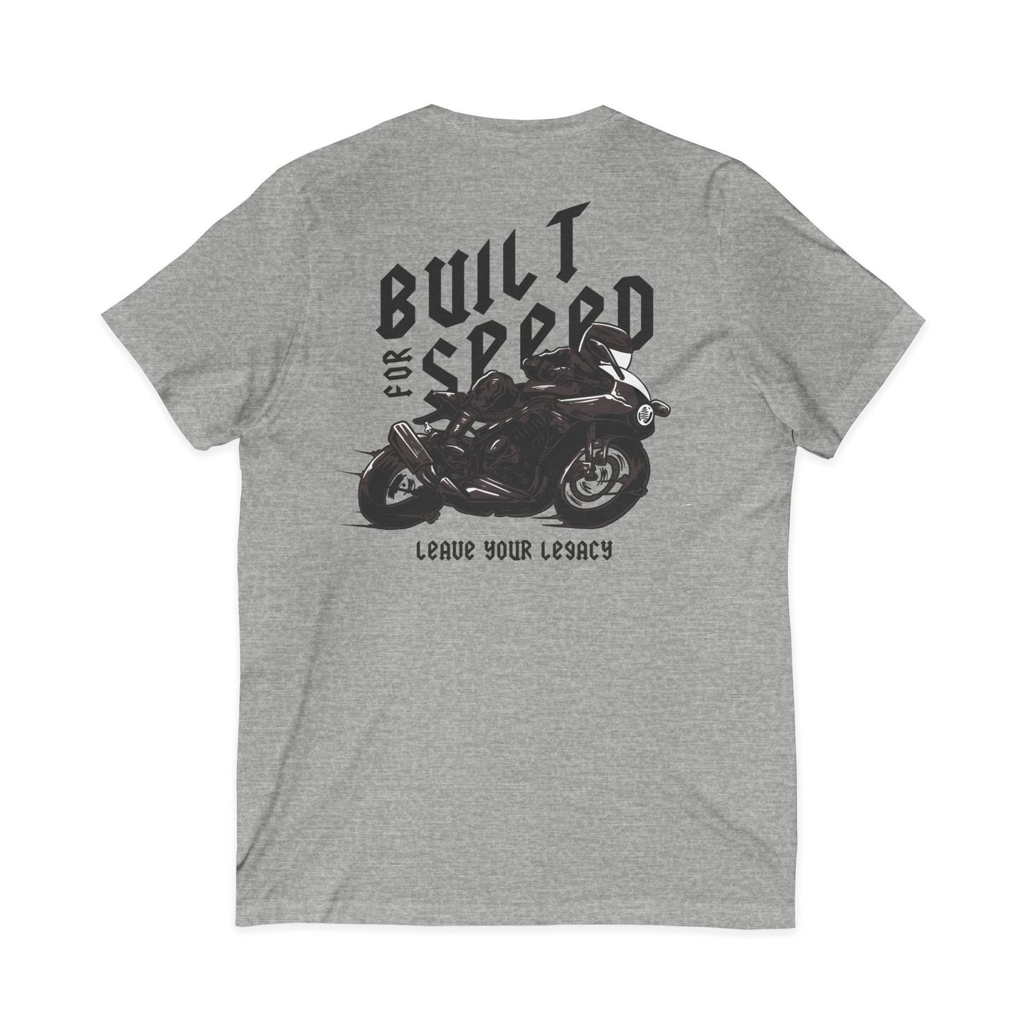 Men's 'Built For Speed' V-Neck T-Shirt