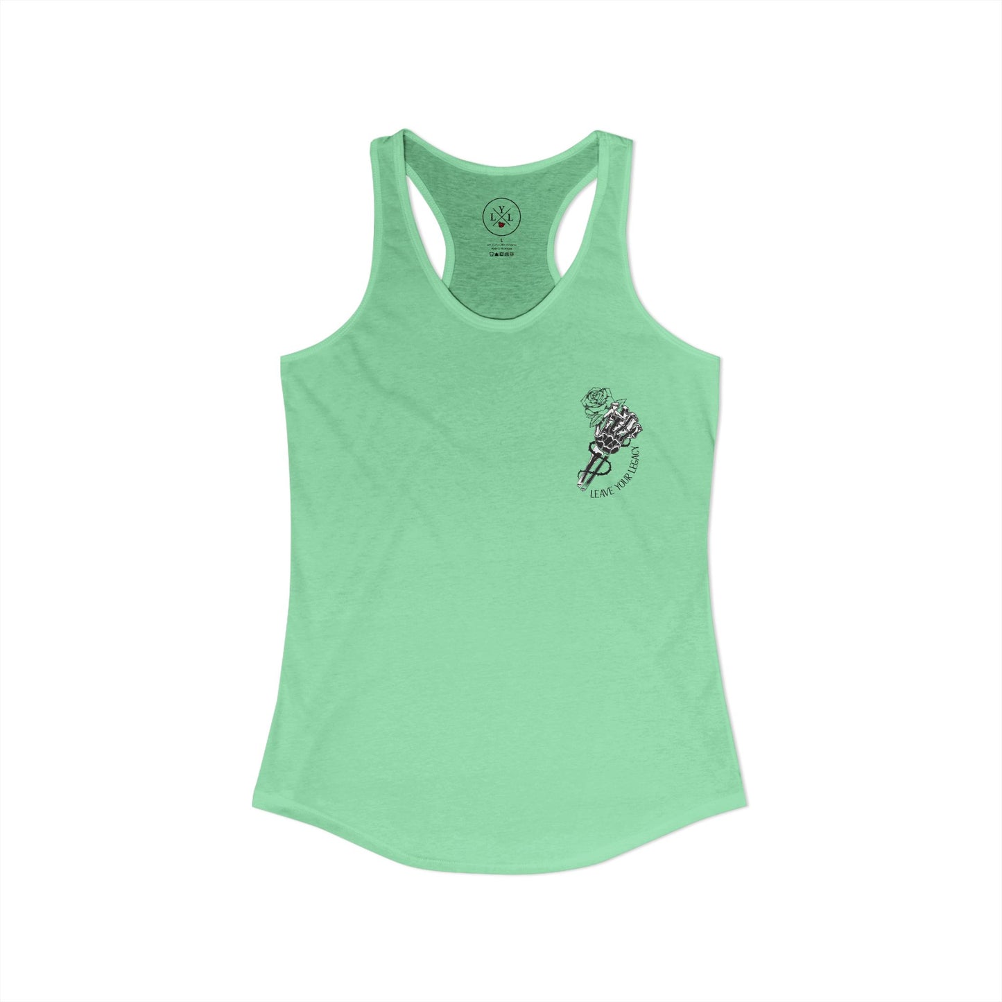Women's 'Skull Hand' Racerback Tank