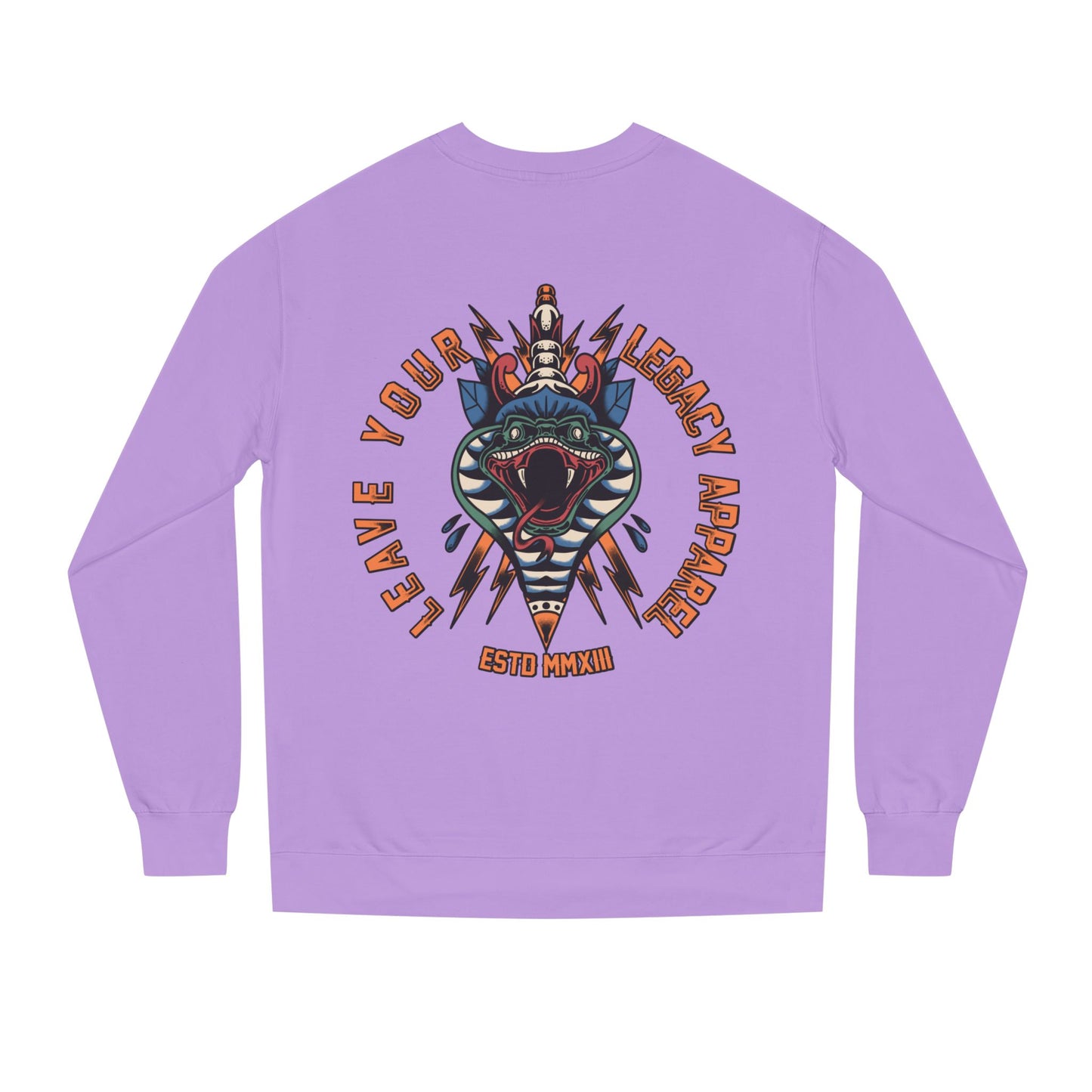 Unisex 'Traditional Snake' Sweatshirt