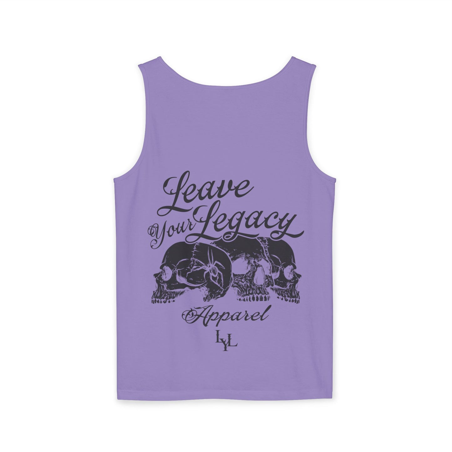 Unisex 'Distorted Skull' Tank Top