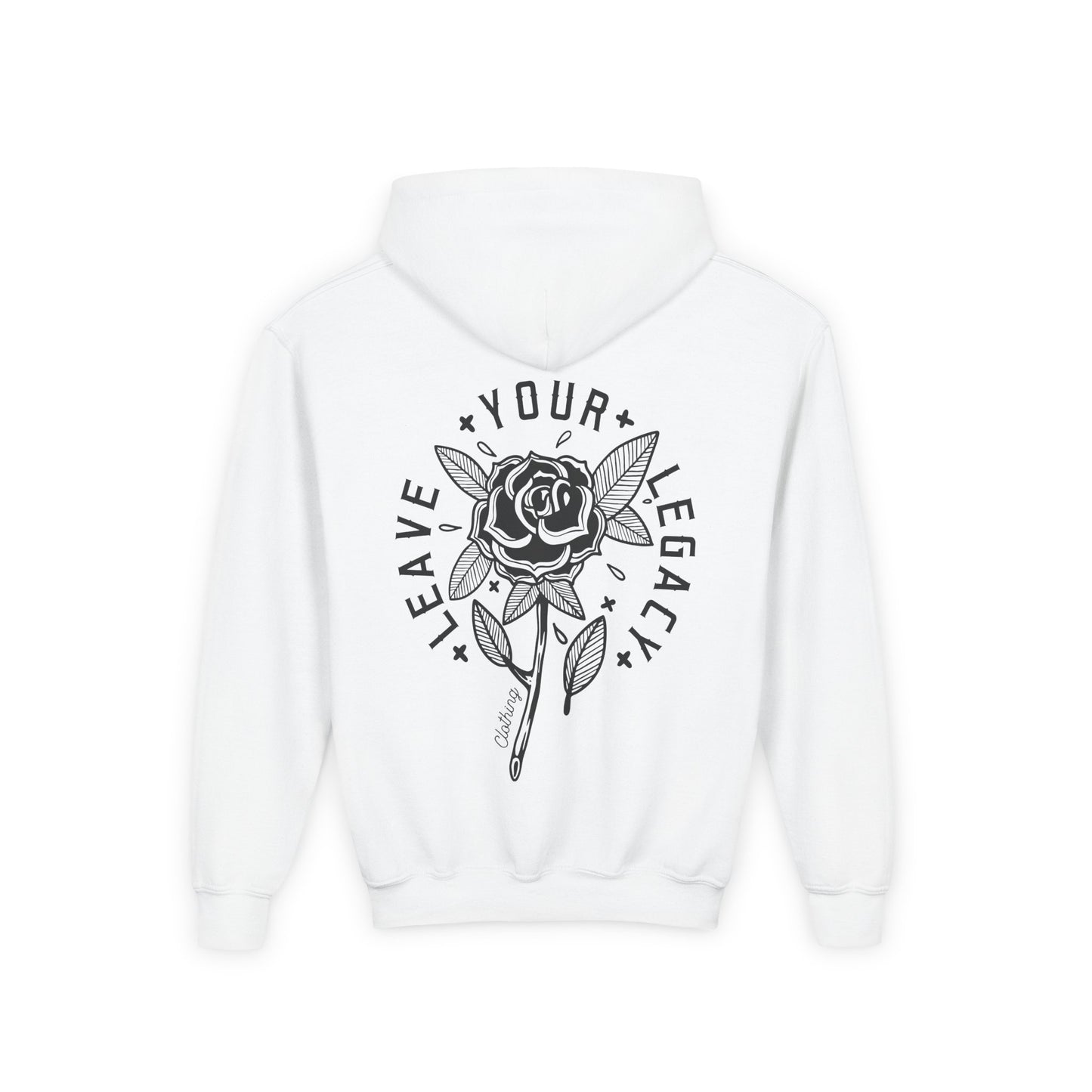 Youth 'Rose Stem' Hoodie