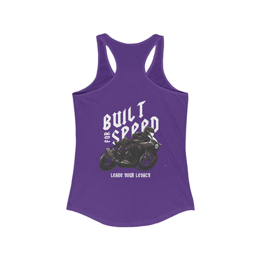 Women's 'Built For Speed' Racerback Tank