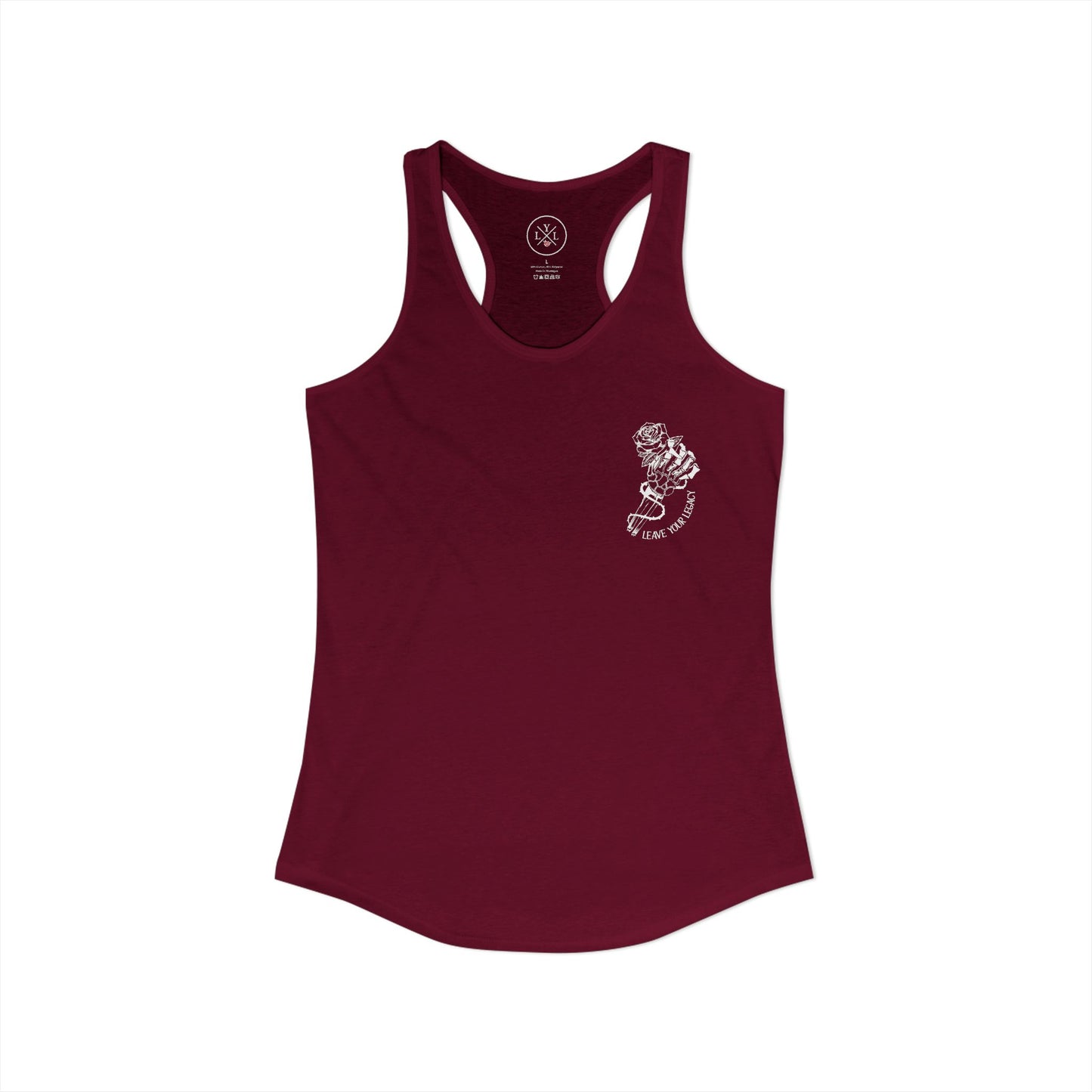 Women's 'Skull Hand' Racerback Tank