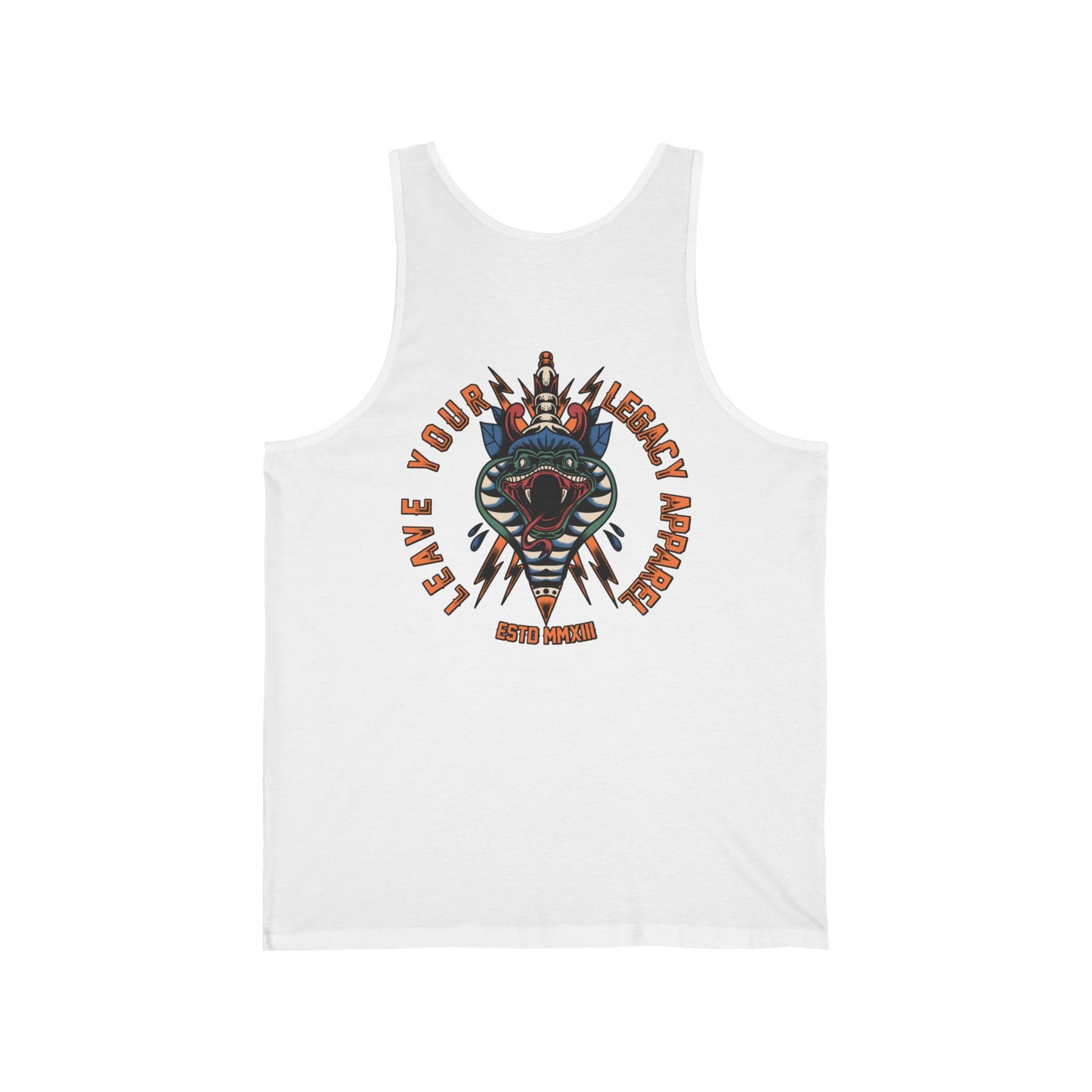 Men's 'Traditional Snake' Tank Top