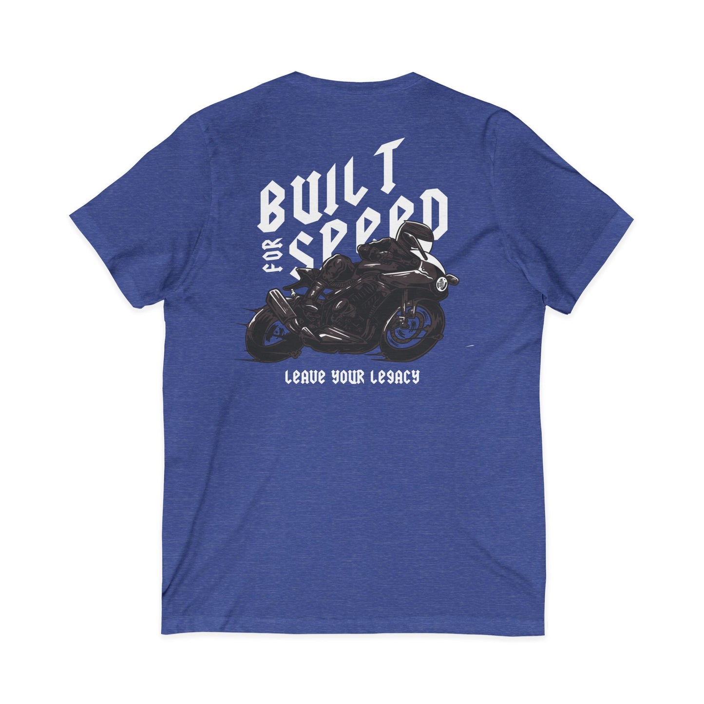 Men's 'Built For Speed' V-Neck T-Shirt