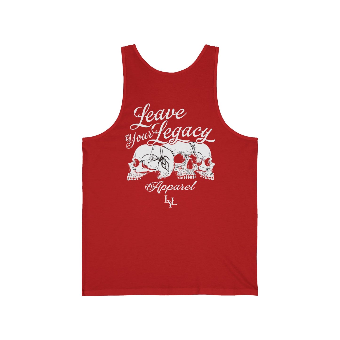 Men's 'Distorted Skull' Tank Top