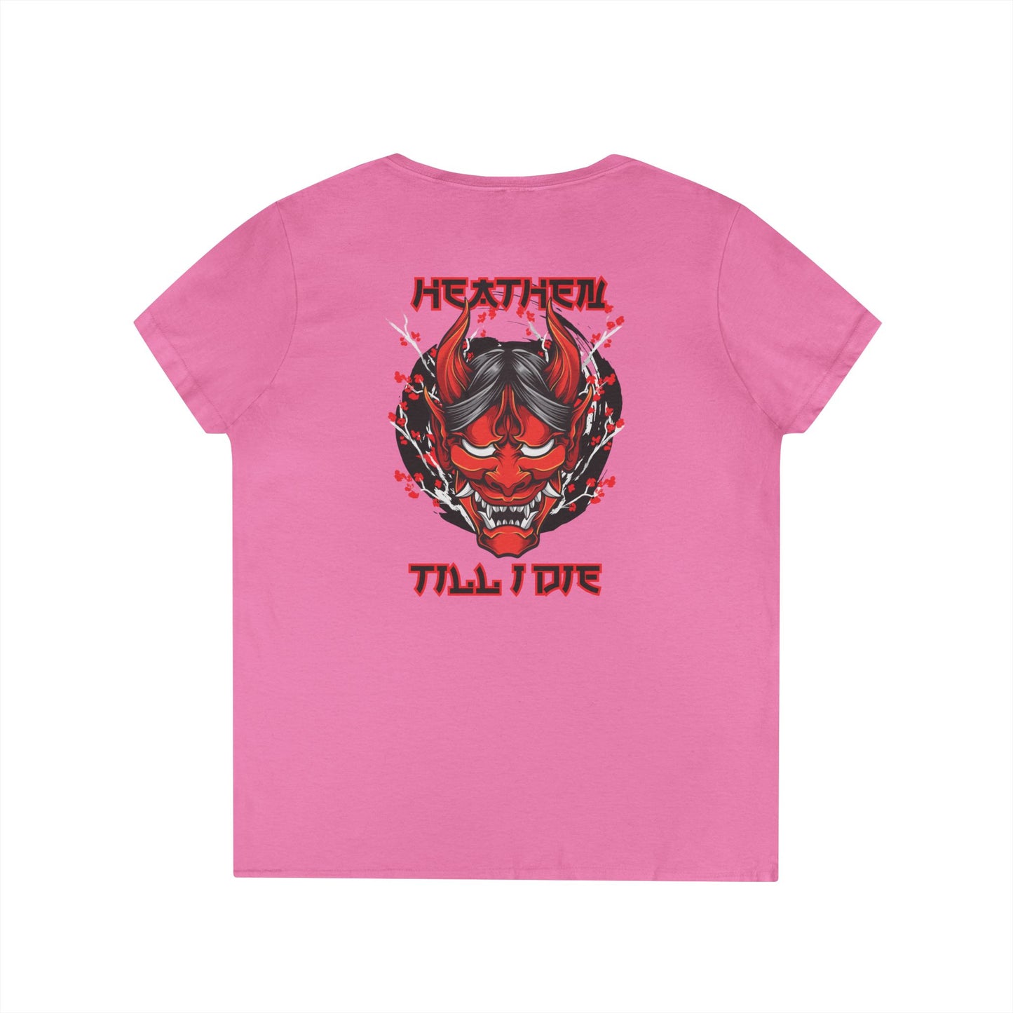 Women's 'Heathen' V-Neck T-Shirt