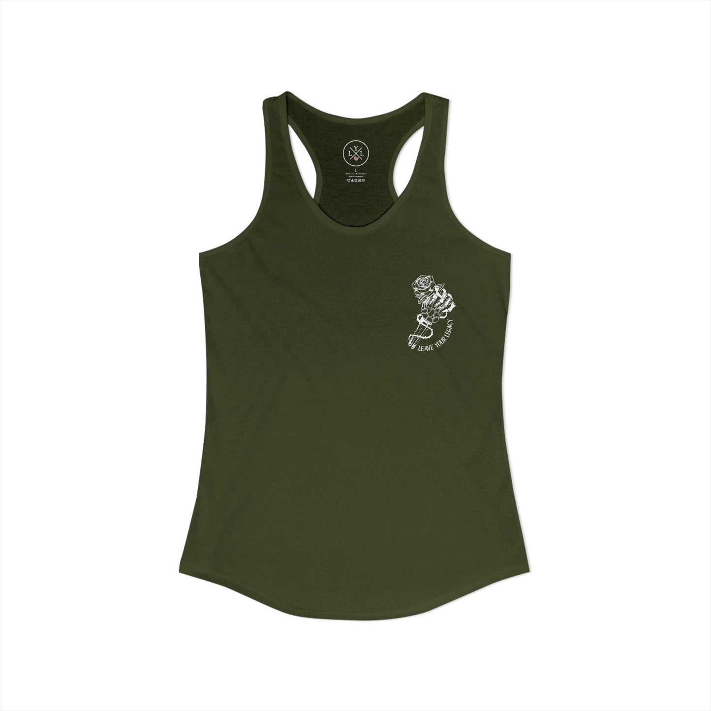 Women's 'Skull Hand' Racerback Tank